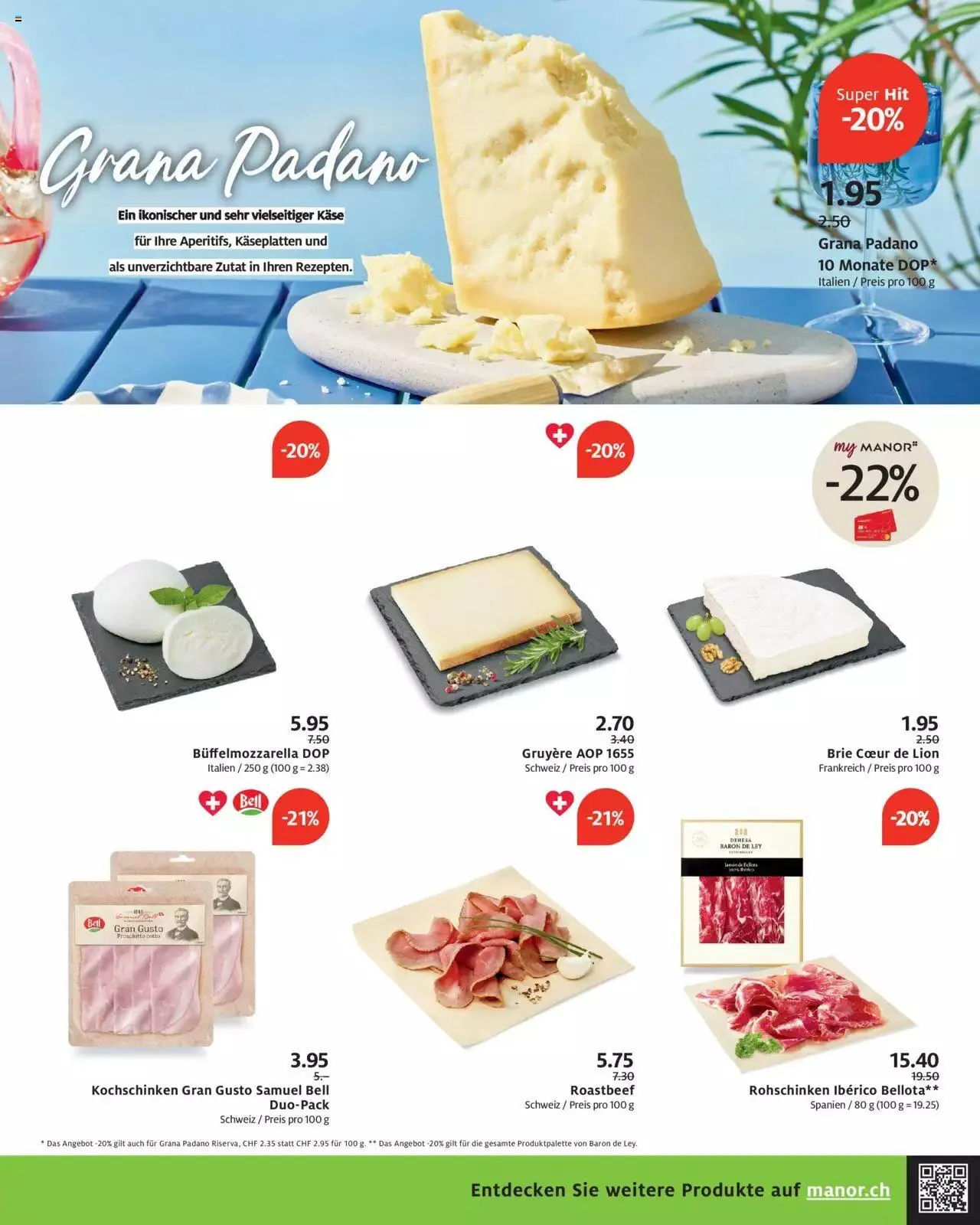 Manor Aktionen von 18. Juni bis 24. Juni 2024 - Prospekt seite  4