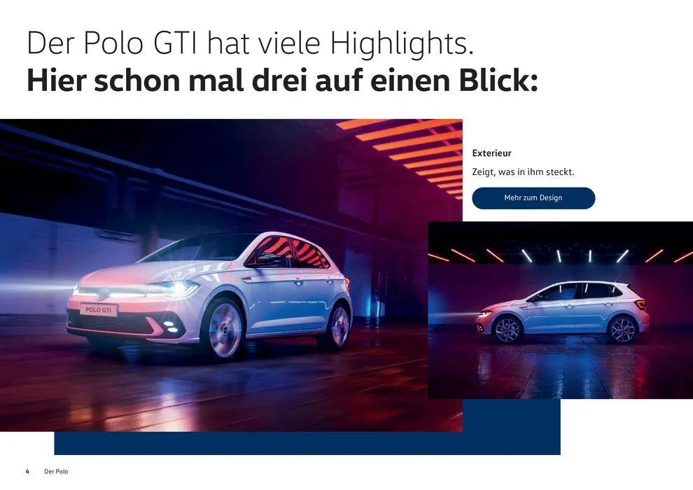 Der Polo von 16. Januar bis 31. Dezember 2024 - Prospekt seite  4