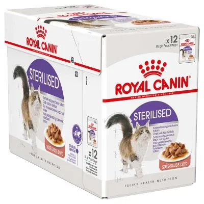 Royal Canin Katze Sterilised Sauce 12x85g