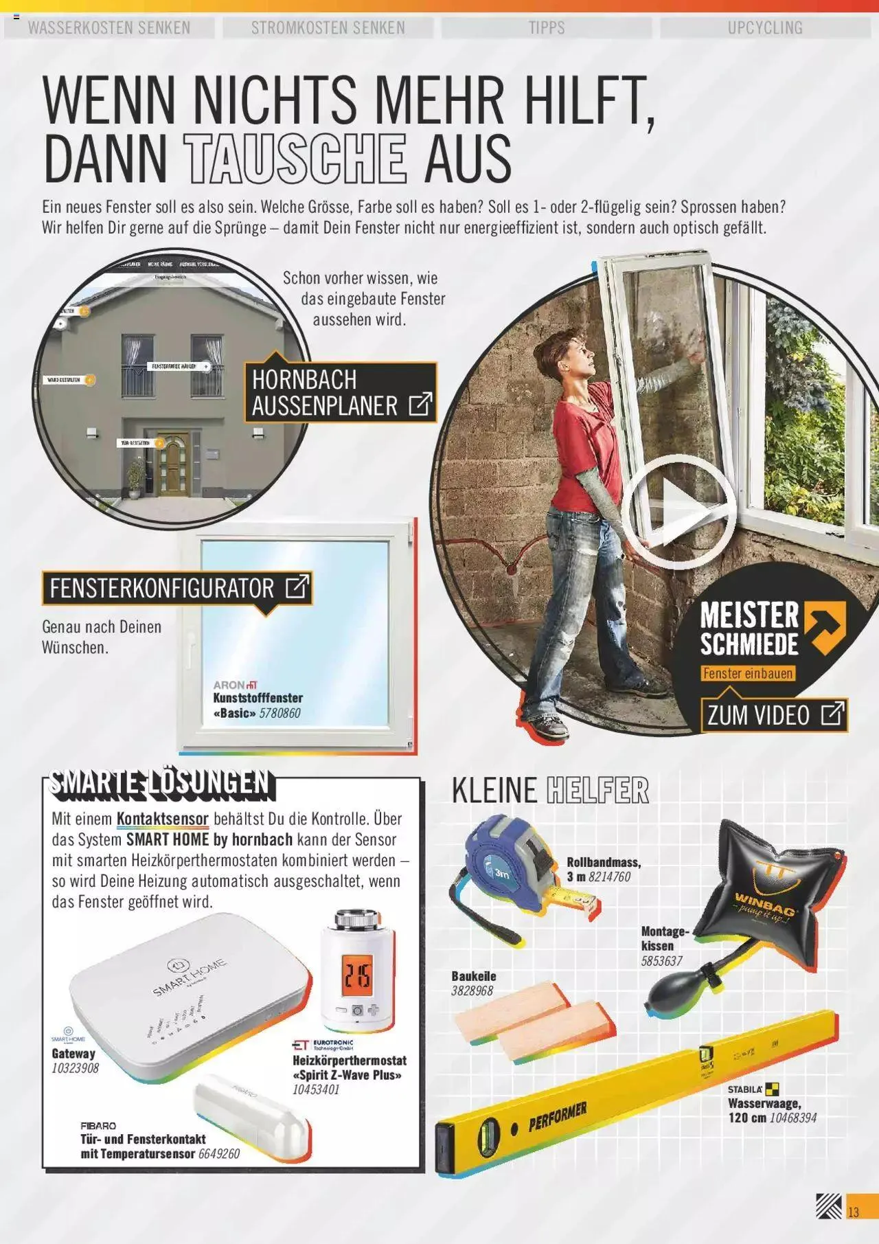 Hornbach Aktionen von 16. August bis 31. Dezember 2023 - Prospekt seite  13