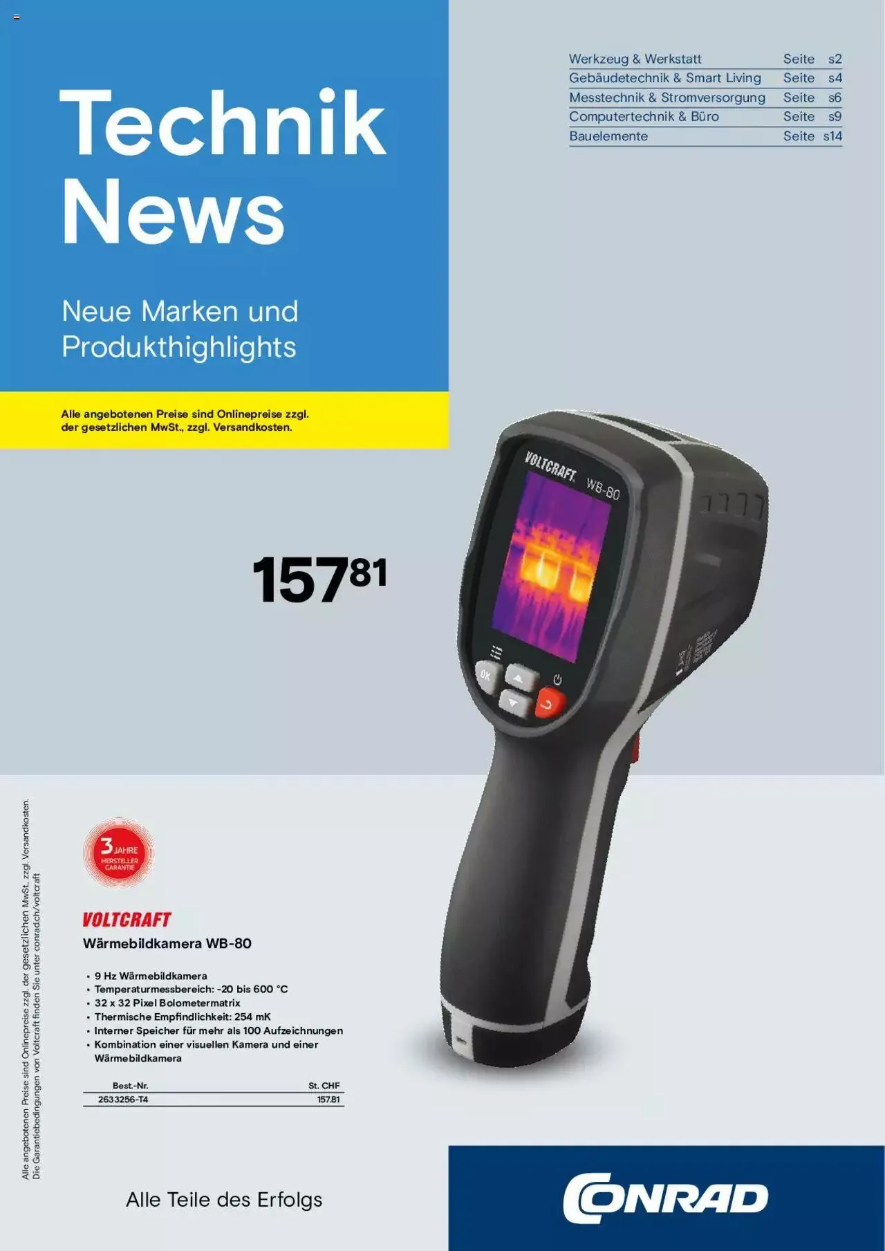 Conrad Aktionen von 16. Oktober bis 31. Dezember 2023 - Prospekt seite 25