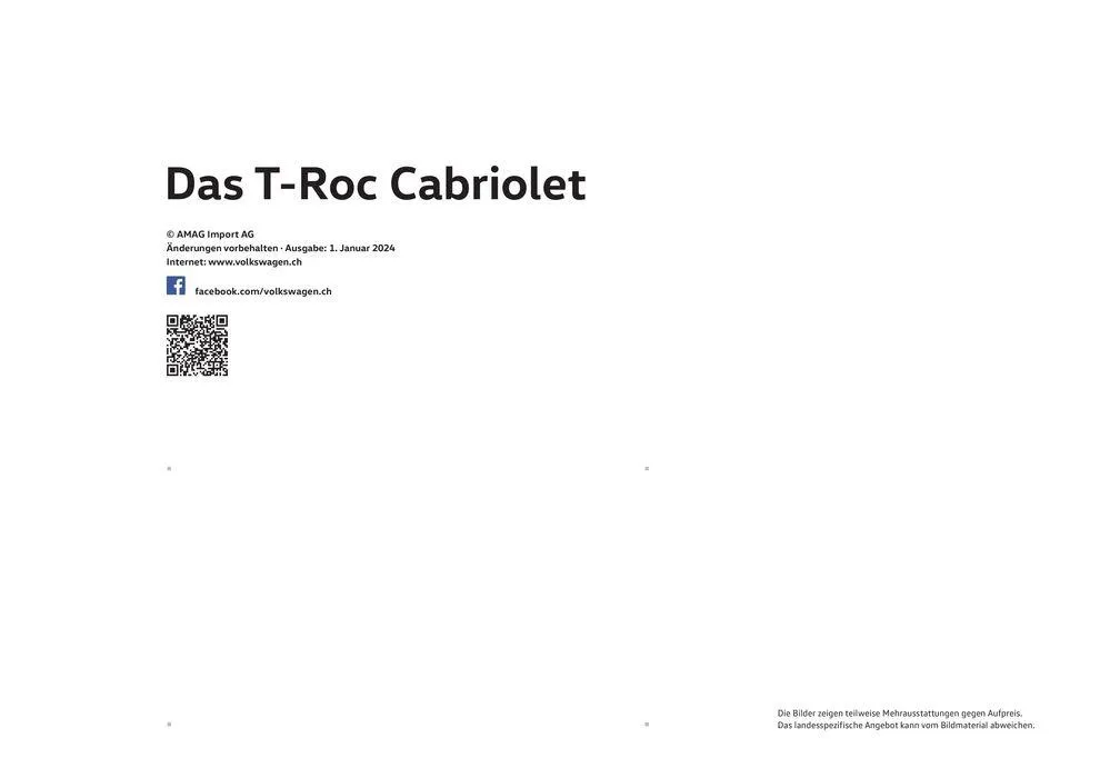 Der T-Roc Cabriolet von 16. Januar bis 31. Dezember 2024 - Prospekt seite  28