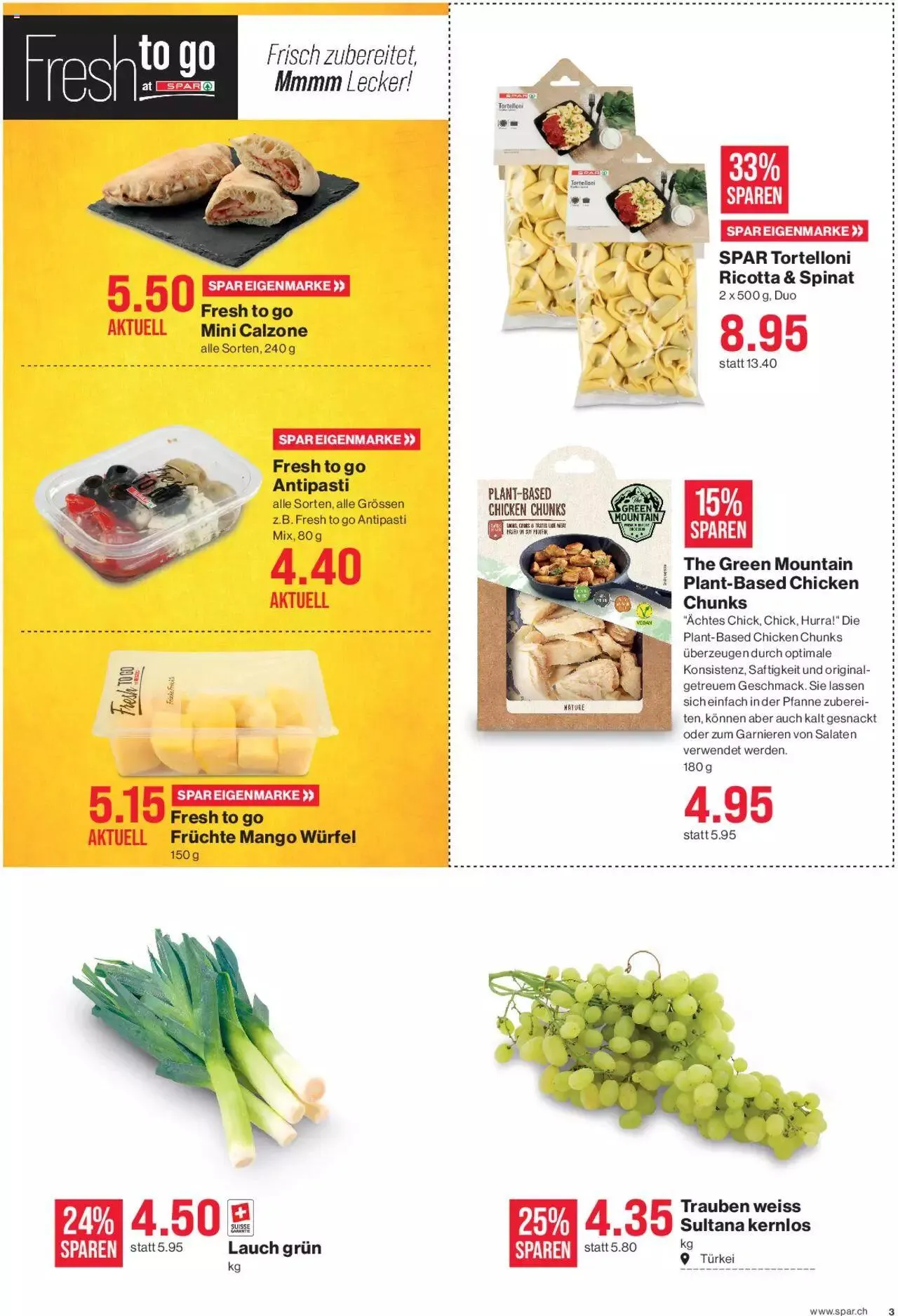 SPAR Aktionen von 21. September bis 27. September 2023 - Prospekt seite  3