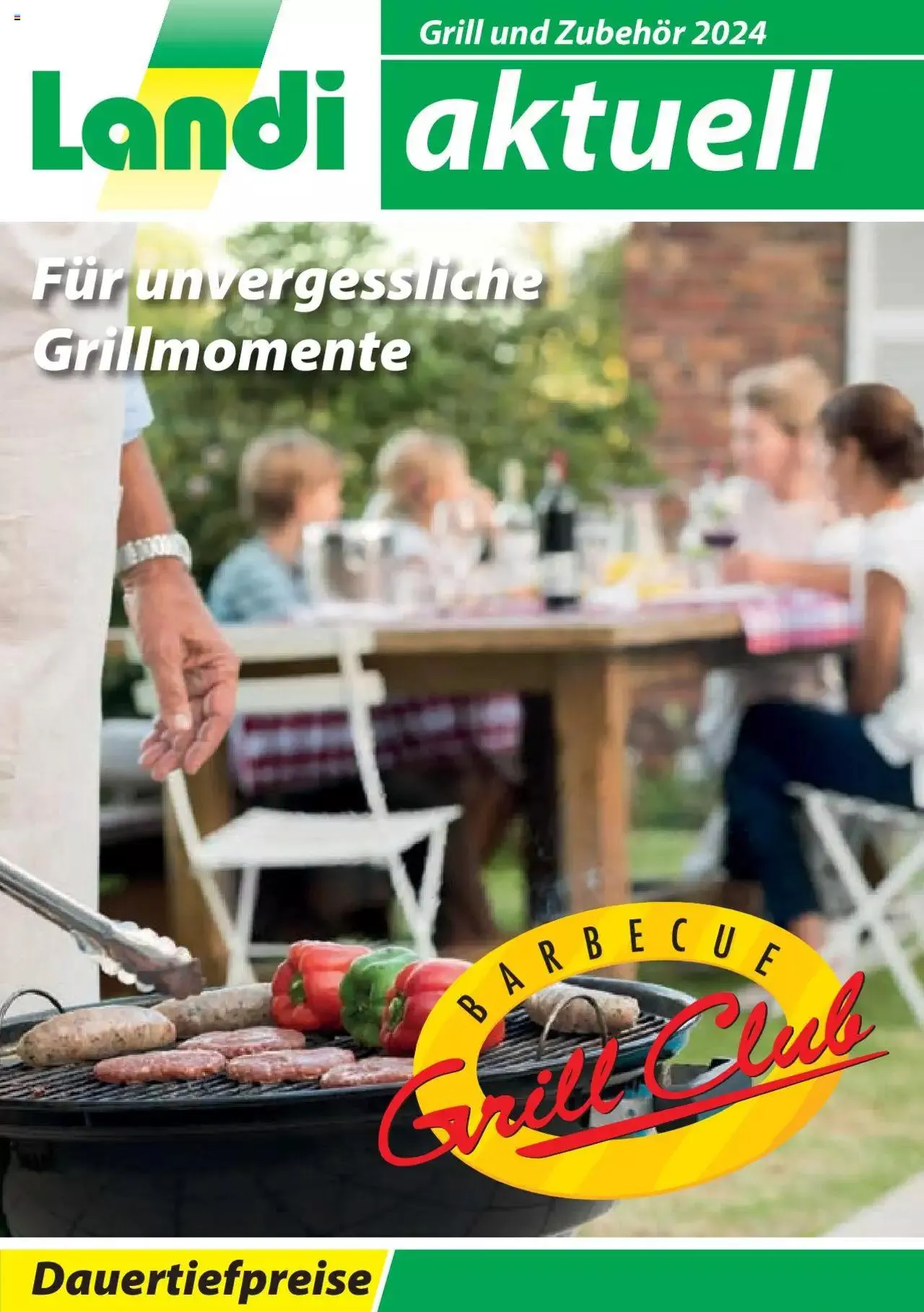 Landi Aktionen BBQ Grill Club von 9. April bis 31. Dezember 2024 - Prospekt seite  1