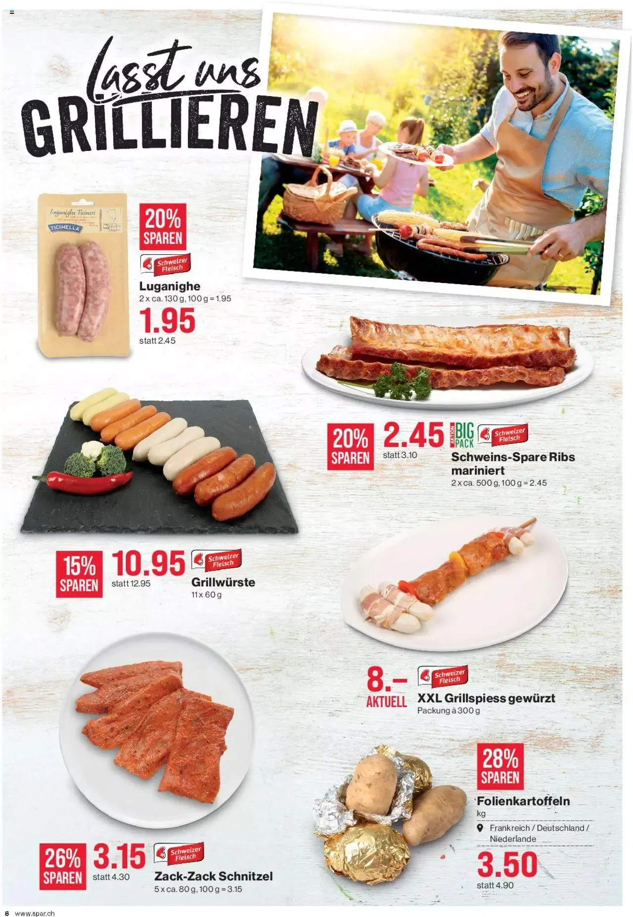 SPAR Aktionen von 23. Mai bis 29. Mai 2024 - Prospekt seite  8