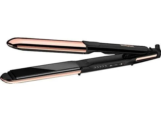 BABYLISS Straight&Curl Brilliance - Glätteisen (Schwarz/Gold)
