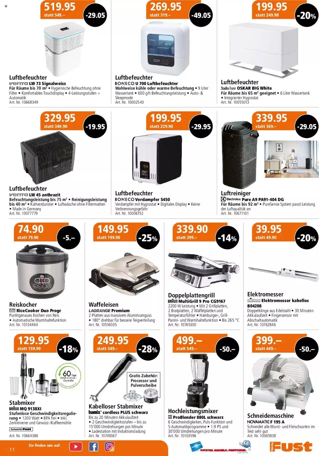 Fust Multimedia Post von 6. November bis 19. November 2023 - Prospekt seite  27