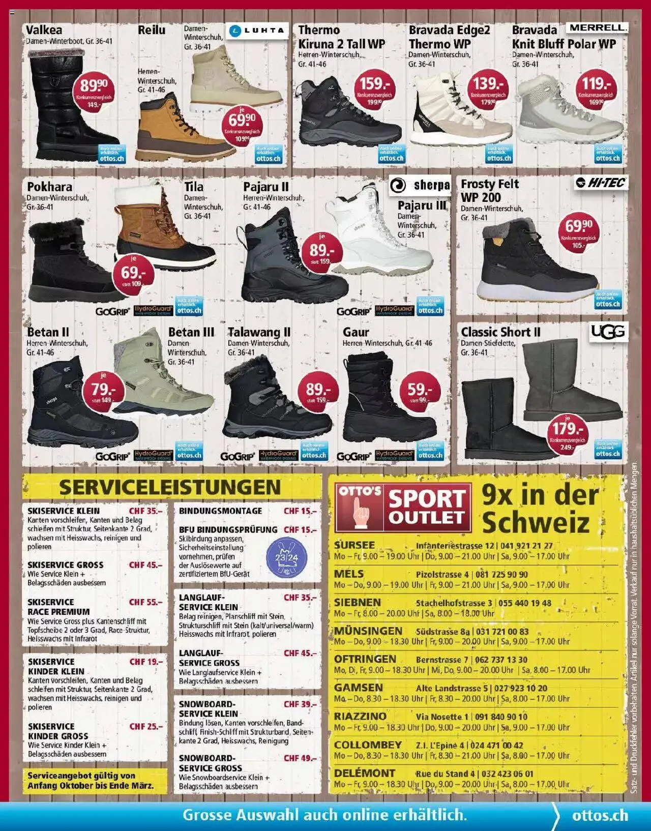 Otto's Aktionen Sport Outlet von 19. Oktober bis 31. Dezember 2024 - Prospekt seite  16