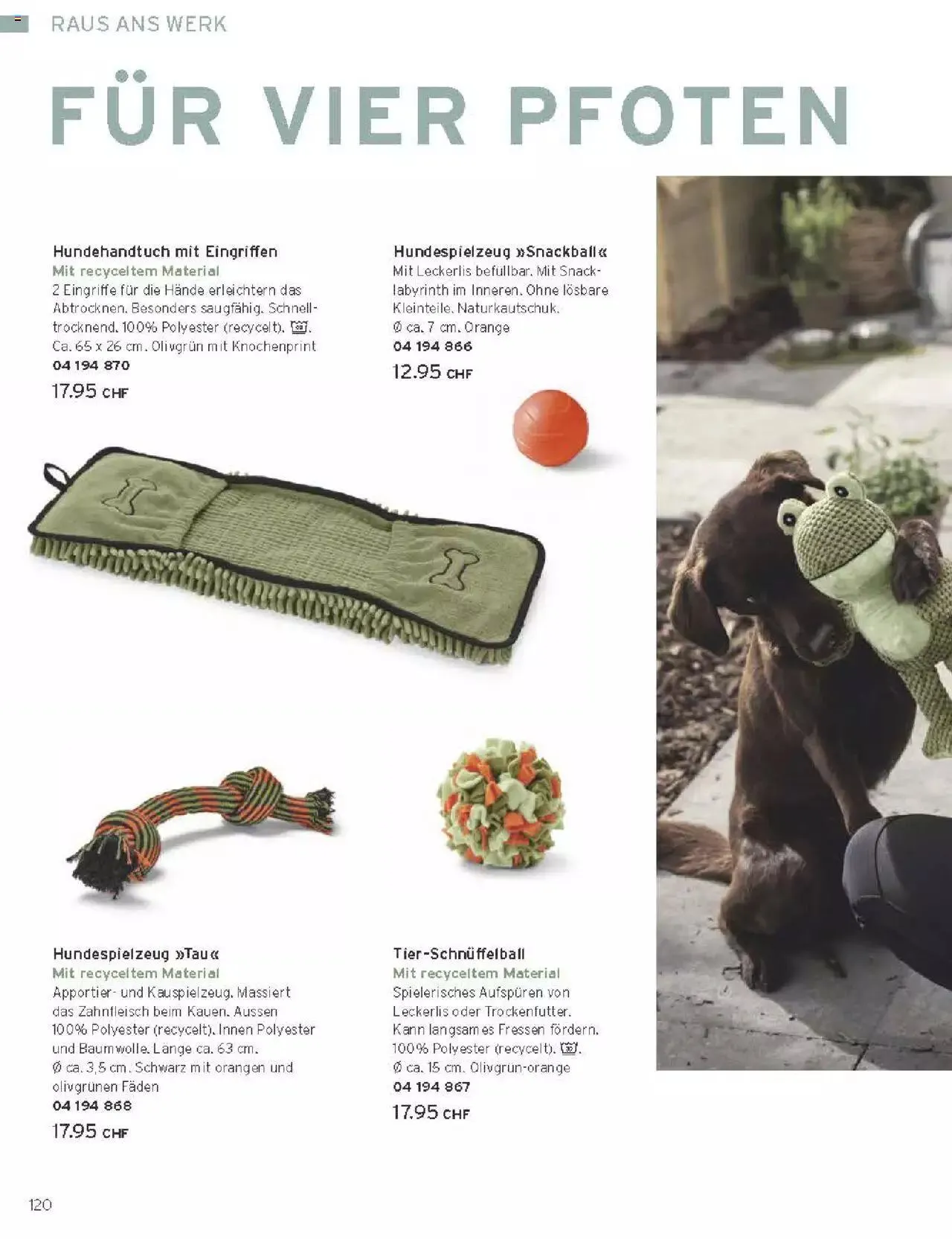 Tchibo Aktionen von 15. März bis 31. Dezember 2024 - Prospekt seite 120