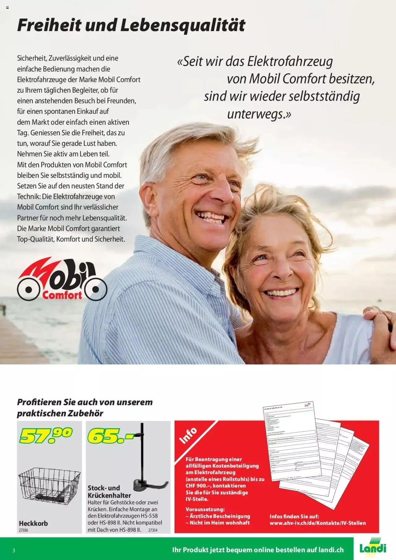 Landi - Mobil Comfort 2022 von 22. März bis 31. Dezember 2023 - Prospekt seite  3