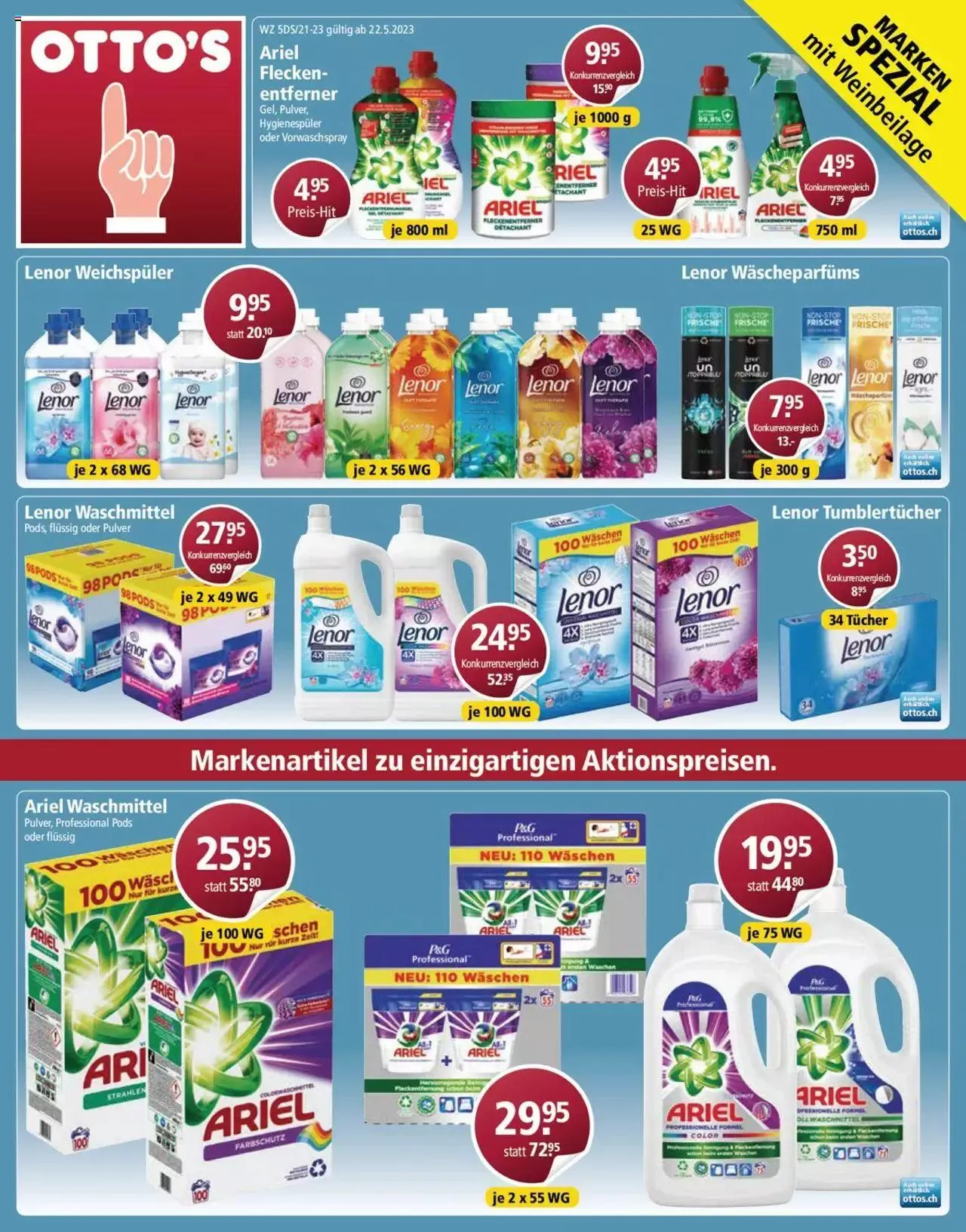 Otto's Marken Spezial von 22. Mai bis 31. Dezember 2023 - Prospekt seite  1