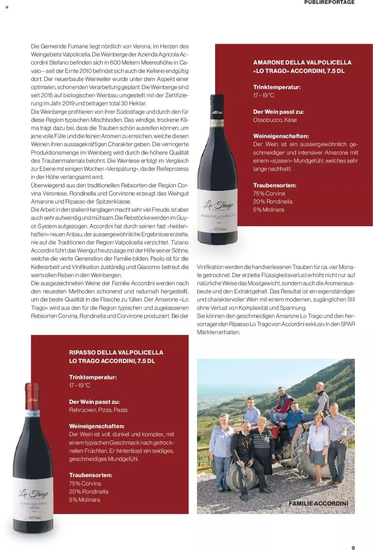 SPAR Kundenmagazin von 31. Mai bis 31. Dezember 2023 - Prospekt seite  9