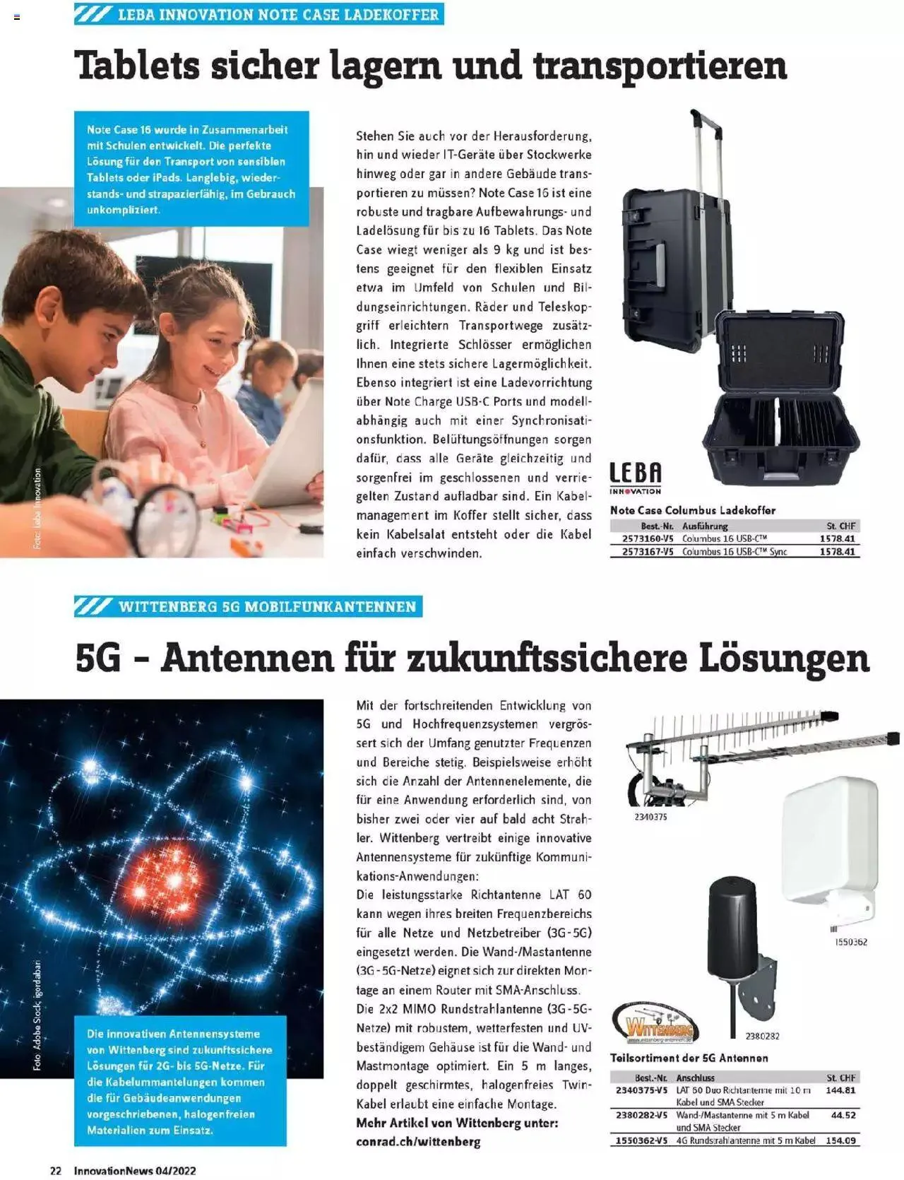 Conrad - Innovation News von 26. September bis 31. Dezember 2023 - Prospekt seite  22