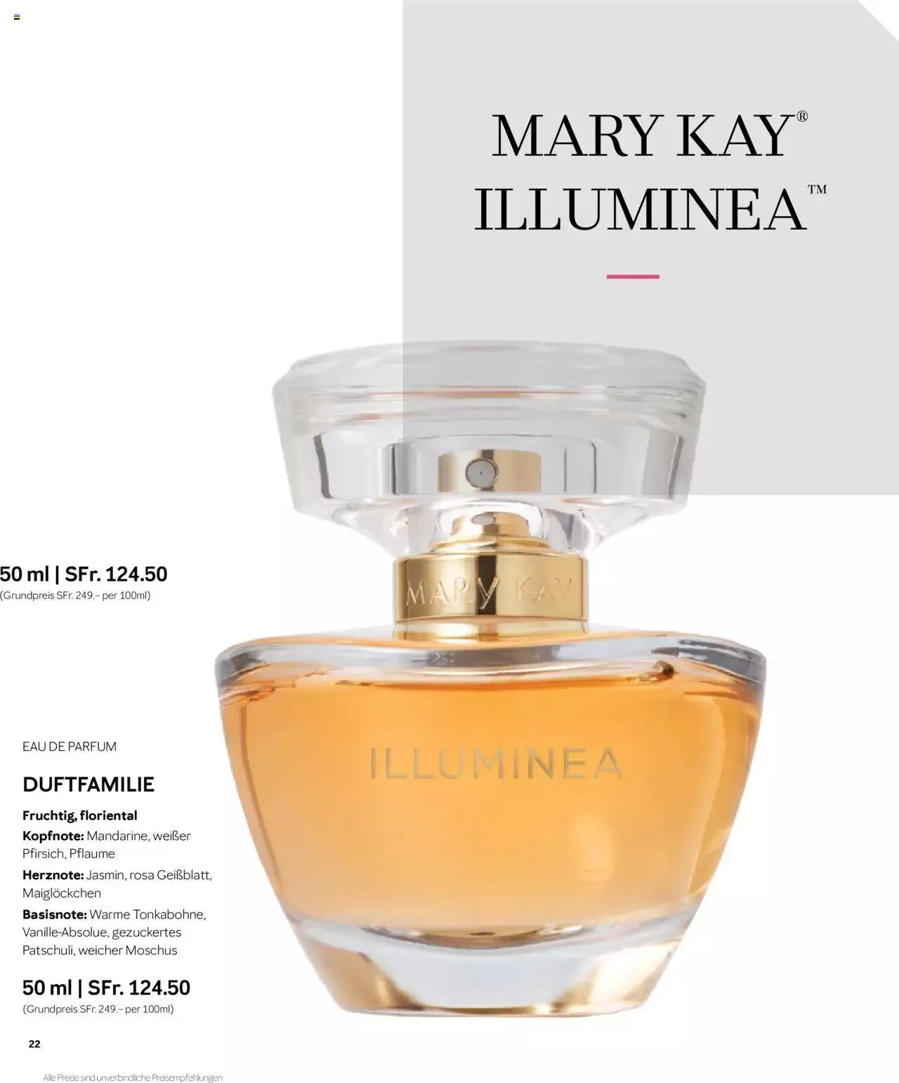 Mary Kay - Duftkatalog von 27. September bis 31. Dezember 2023 - Prospekt seite  22