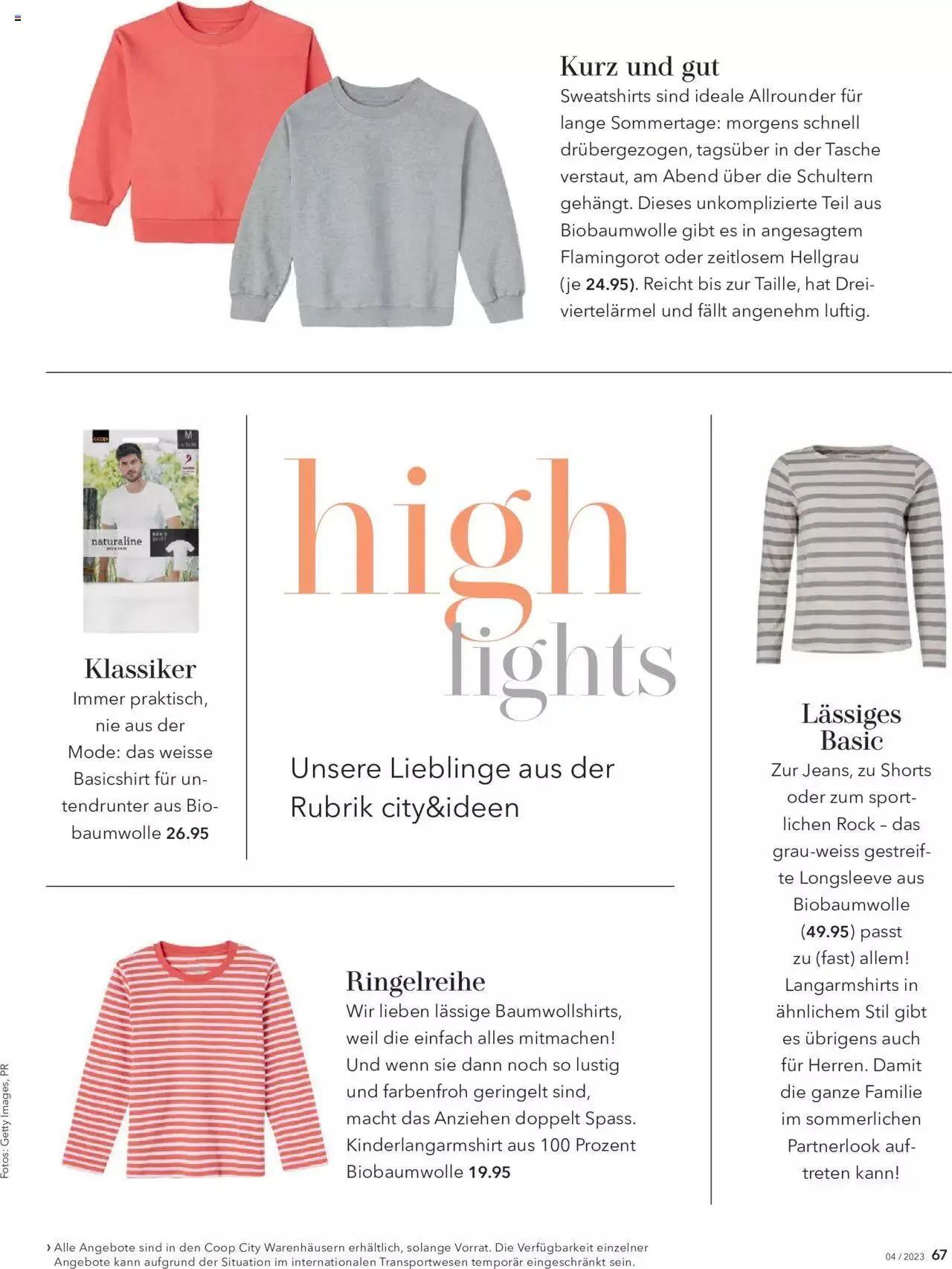 Coop Aktionen Beauty & Life von 1. August bis 31. Dezember 2023 - Prospekt seite  67