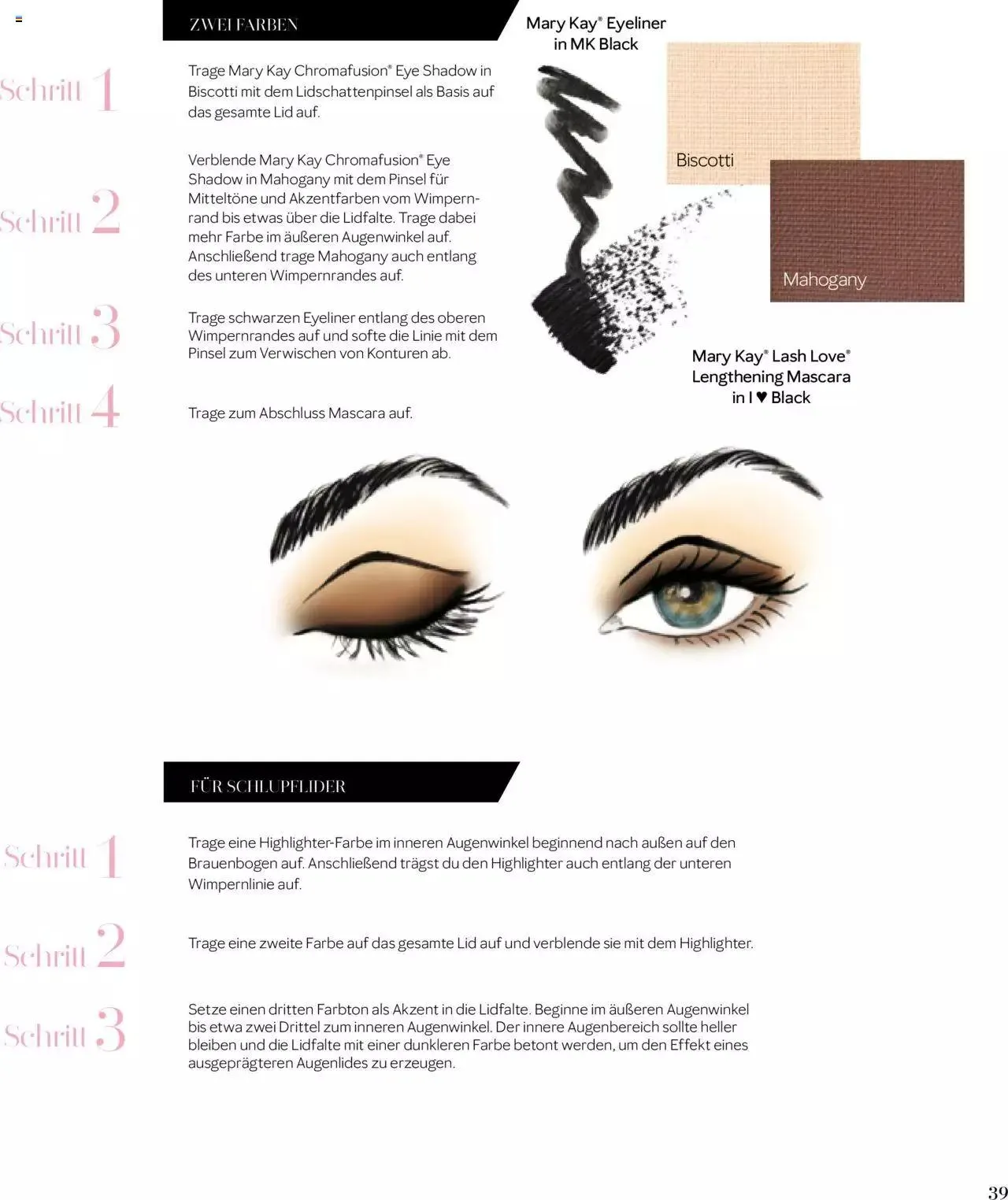 Mary Kay - Make-up Trainer von 16. September bis 31. Dezember 2023 - Prospekt seite  39