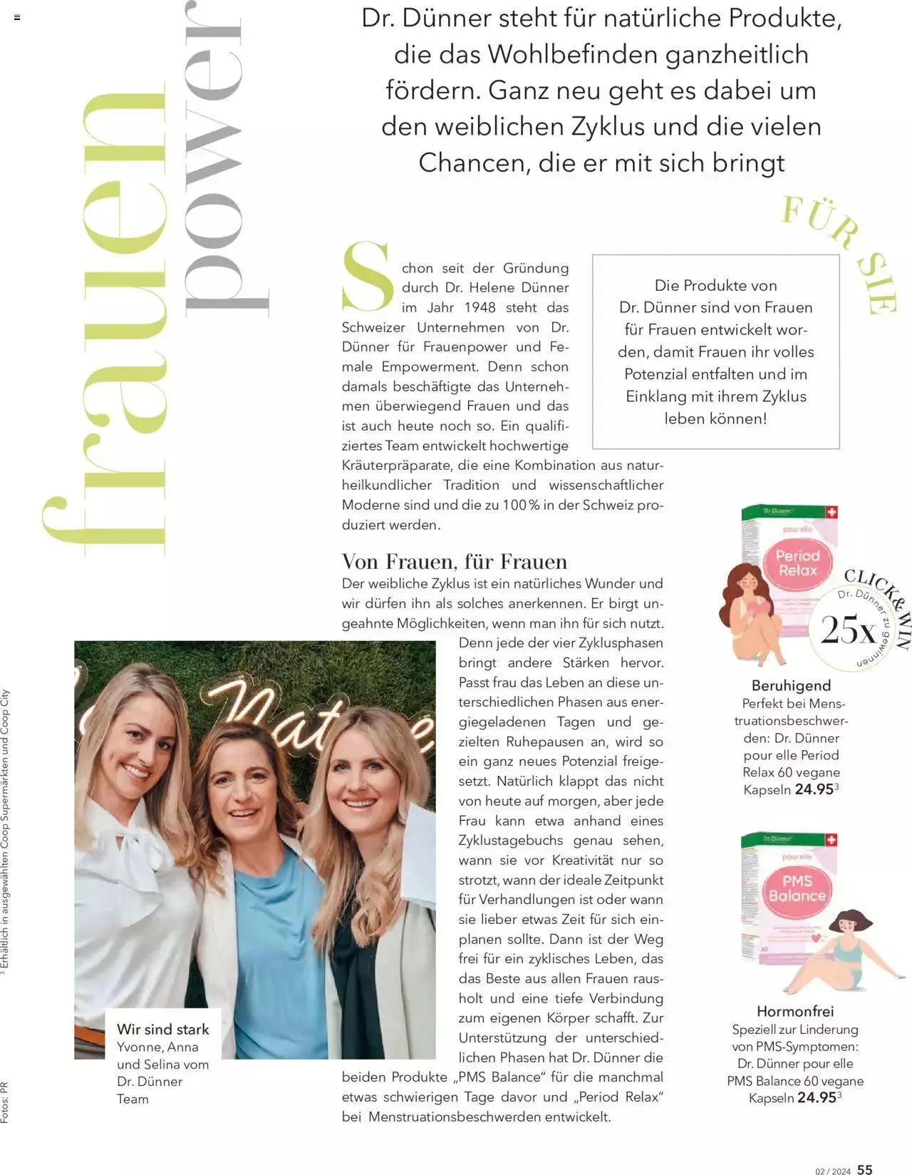 Coop City Aktionen von 29. April bis 31. Dezember 2024 - Prospekt seite  55