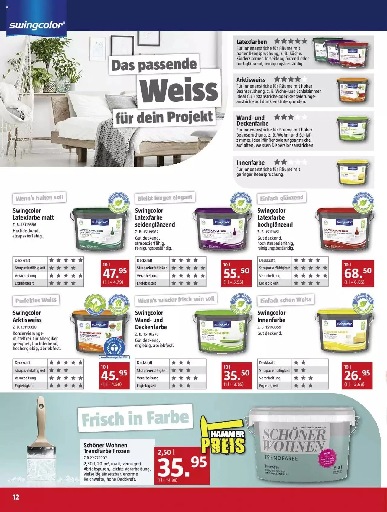 Bauhaus Aktionen von 27. November bis 31. Dezember 2023 - Prospekt seite 12