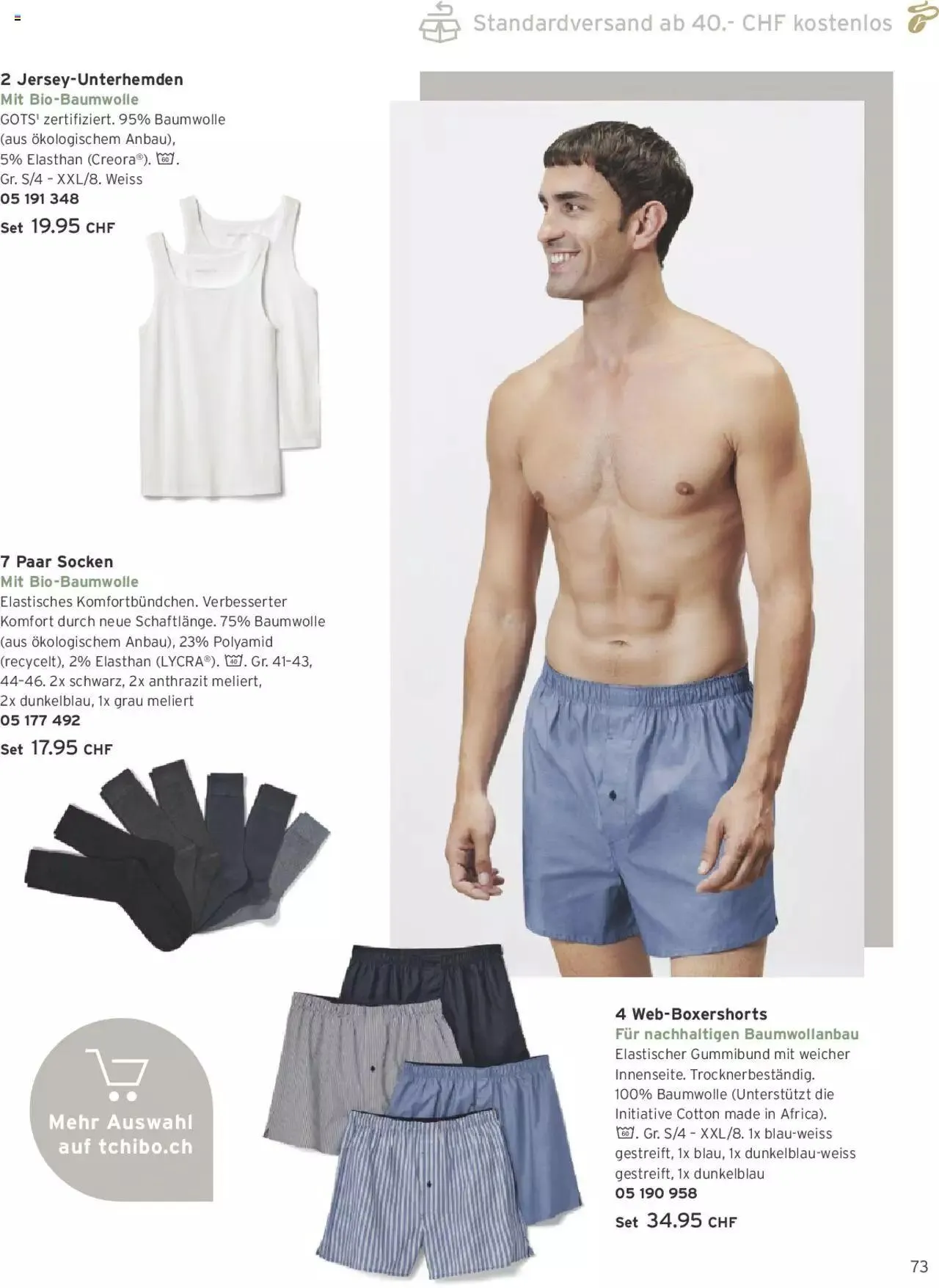 Tchibo Aktionen von 22. April bis 31. Dezember 2024 - Prospekt seite  73