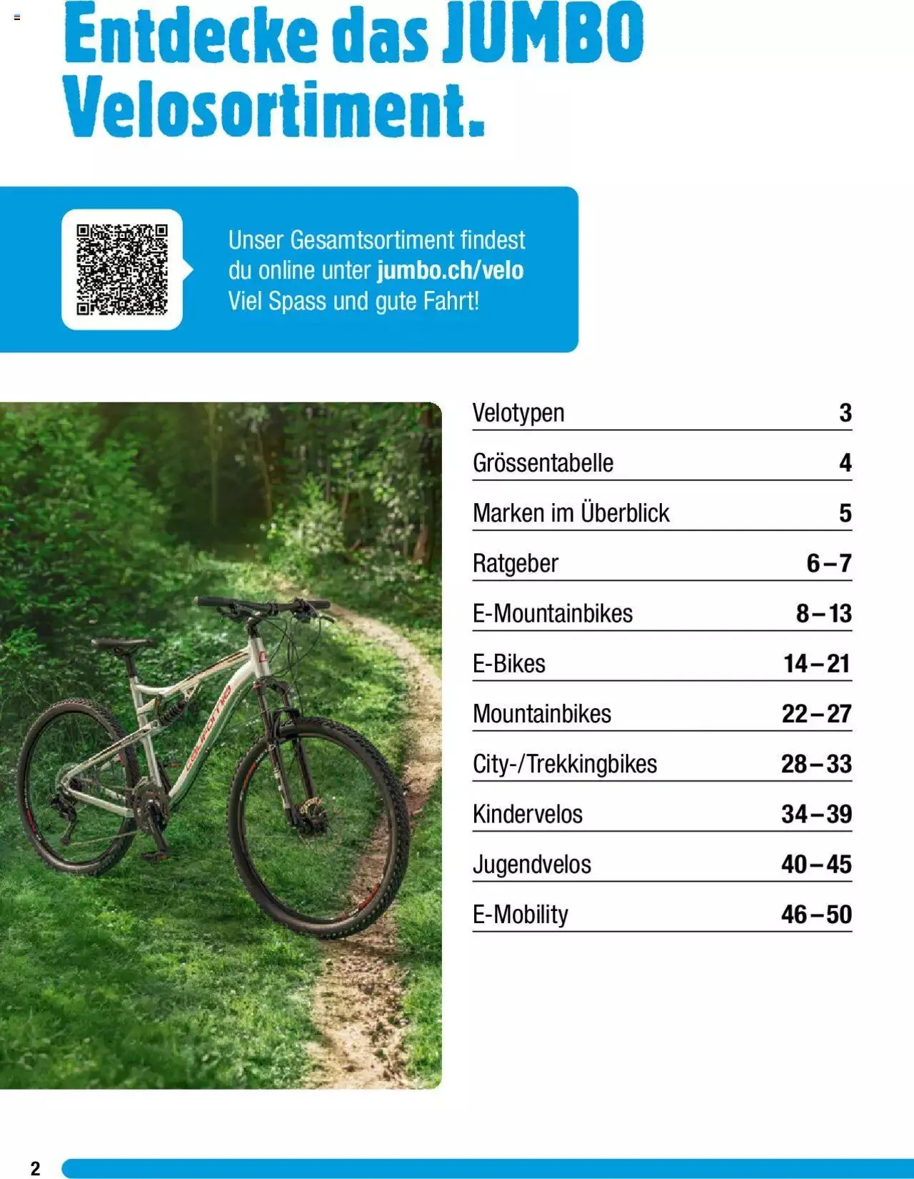 Jumbo Aktionen Dein Velo 2024 von 29. Januar bis 31. Dezember 2024 - Prospekt seite  2