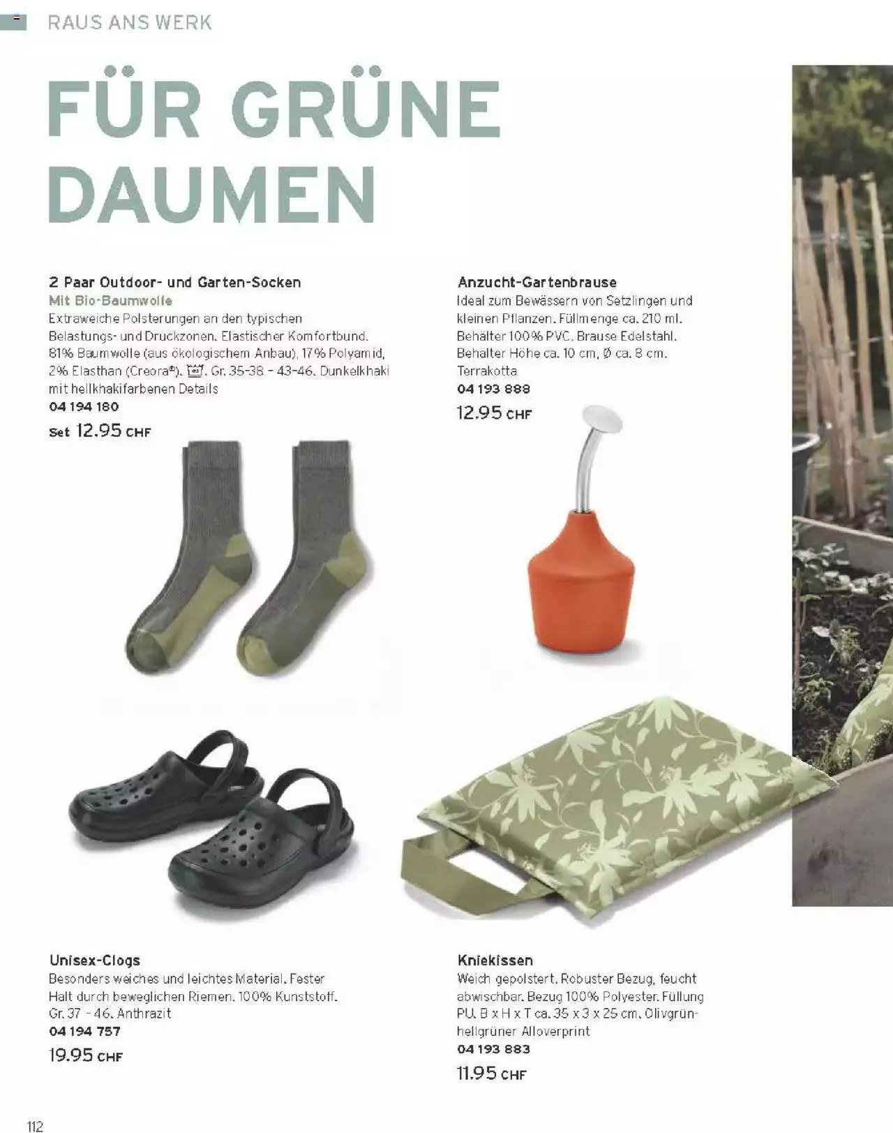 Tchibo Aktionen von 15. März bis 31. Dezember 2024 - Prospekt seite  112