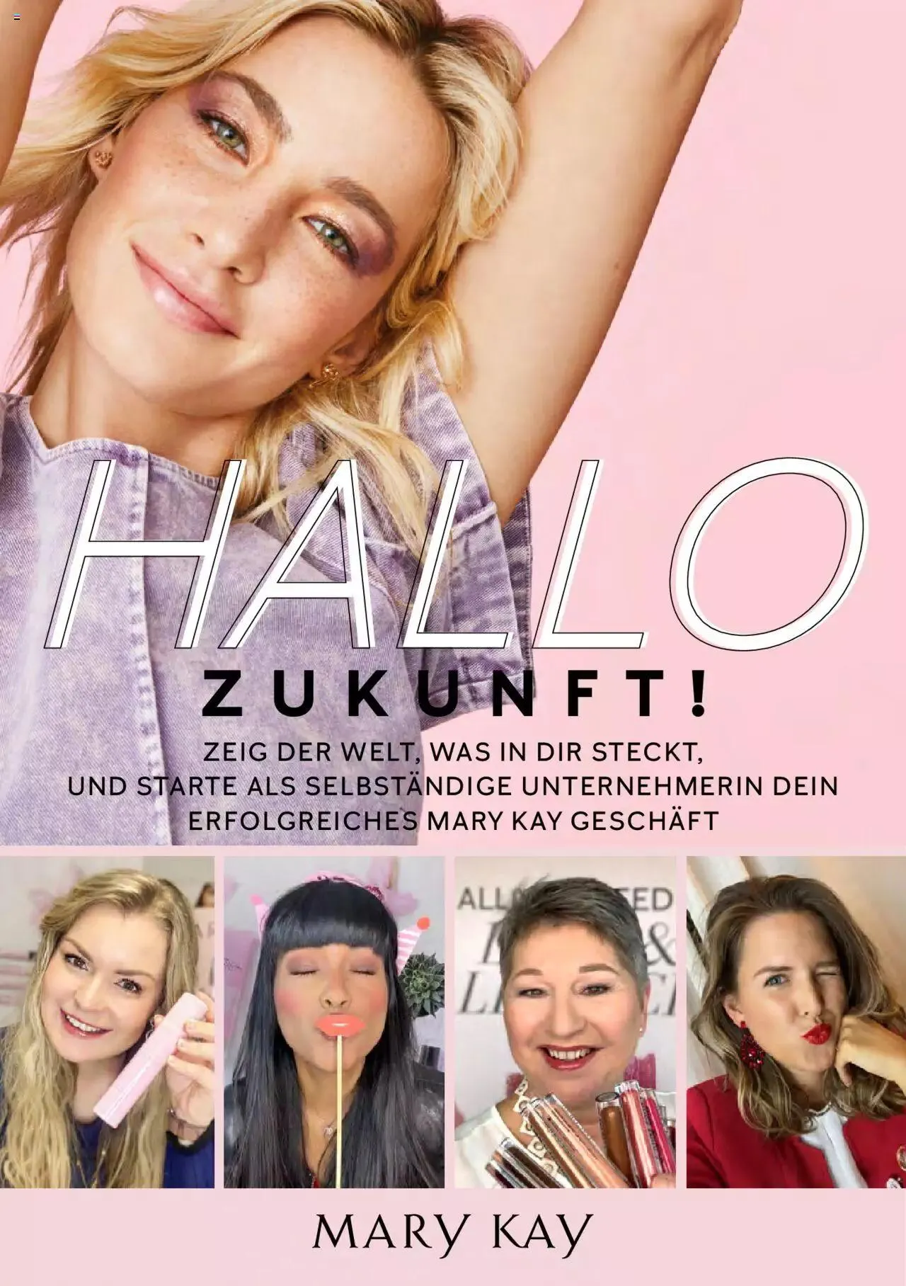 Mary Kay - Hallo Zukunft von 18. Februar bis 31. Dezember 2024 - Prospekt seite  1
