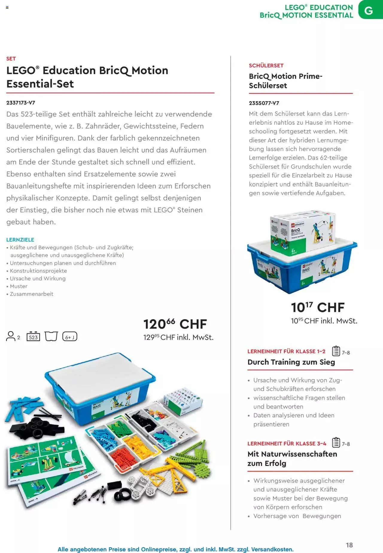 Conrad - Lego Education Lernkonzepte von 1. Januar bis 31. Dezember 2023 - Prospekt seite 19