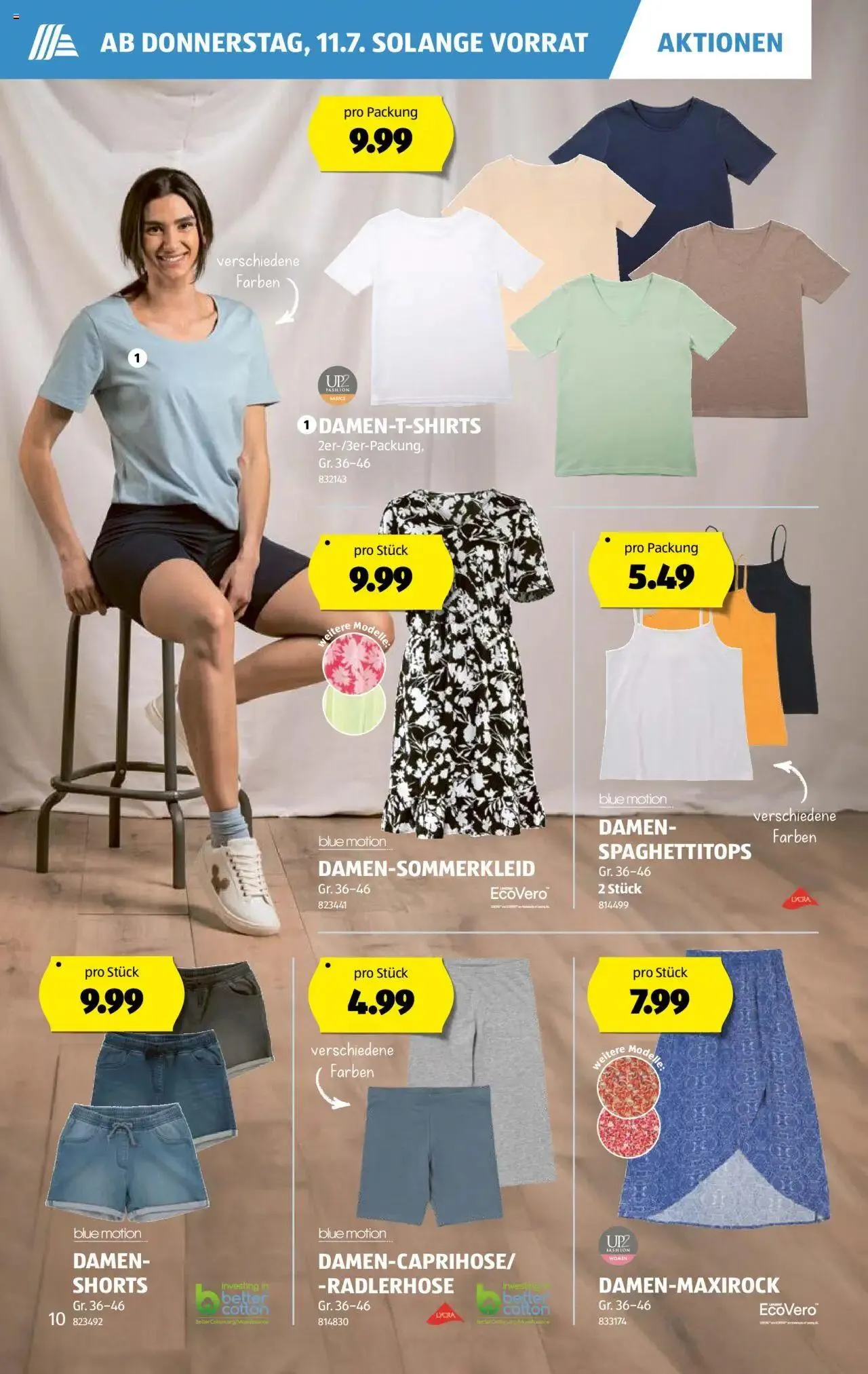 Aldi Aktionen von 11. Juli bis 17. Juli 2024 - Prospekt seite  10