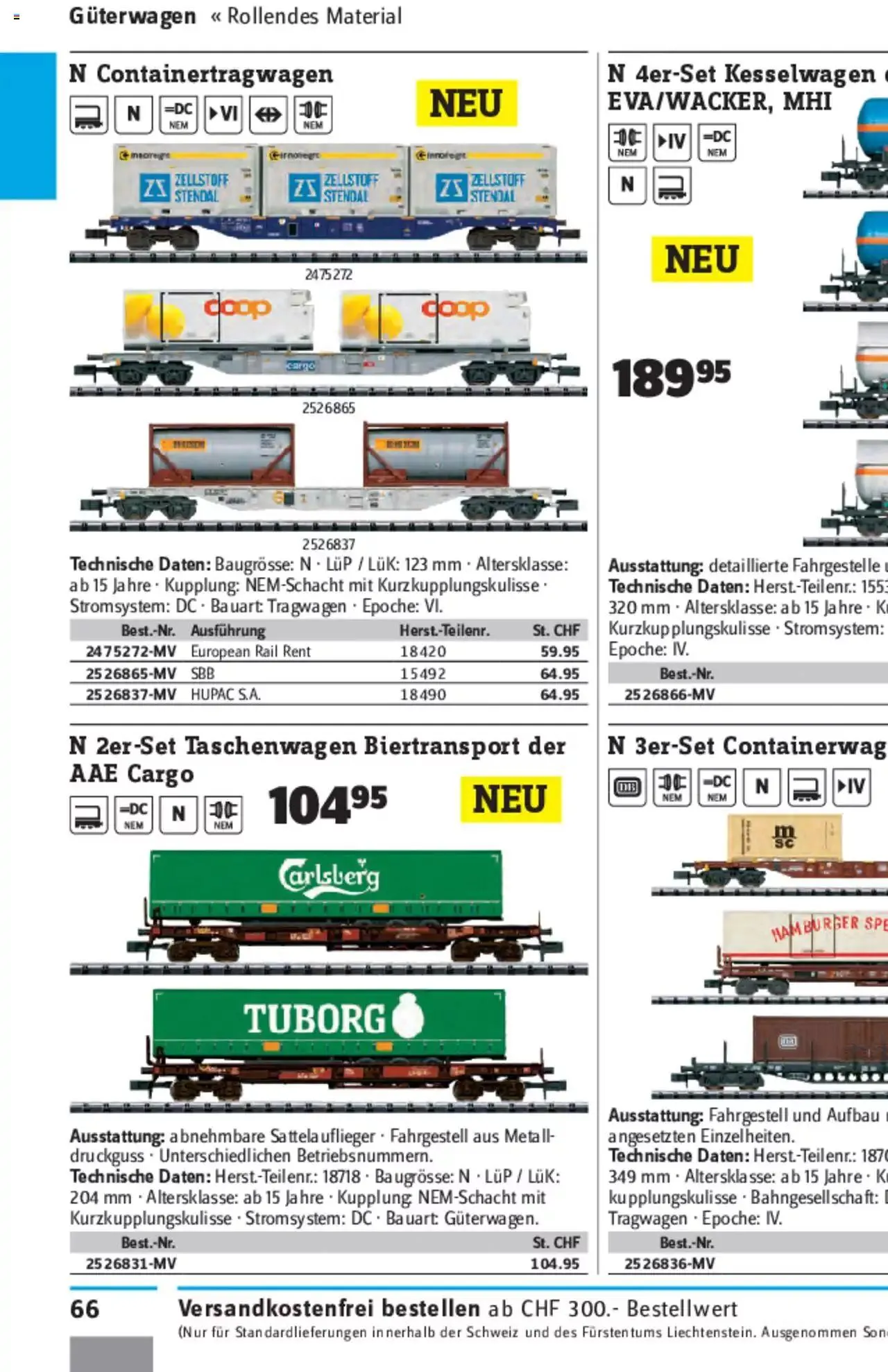 Conrad - Modellbahn Katalog 2022/23 von 5. September bis 31. Dezember 2023 - Prospekt seite  135