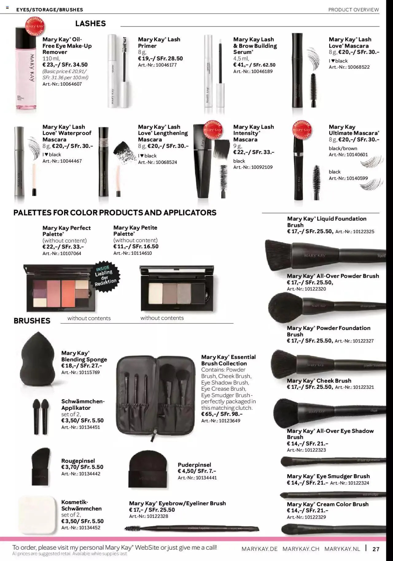 Mary Kay - Aktueller Prospekt von 1. November bis 31. Dezember 2023 - Prospekt seite  27
