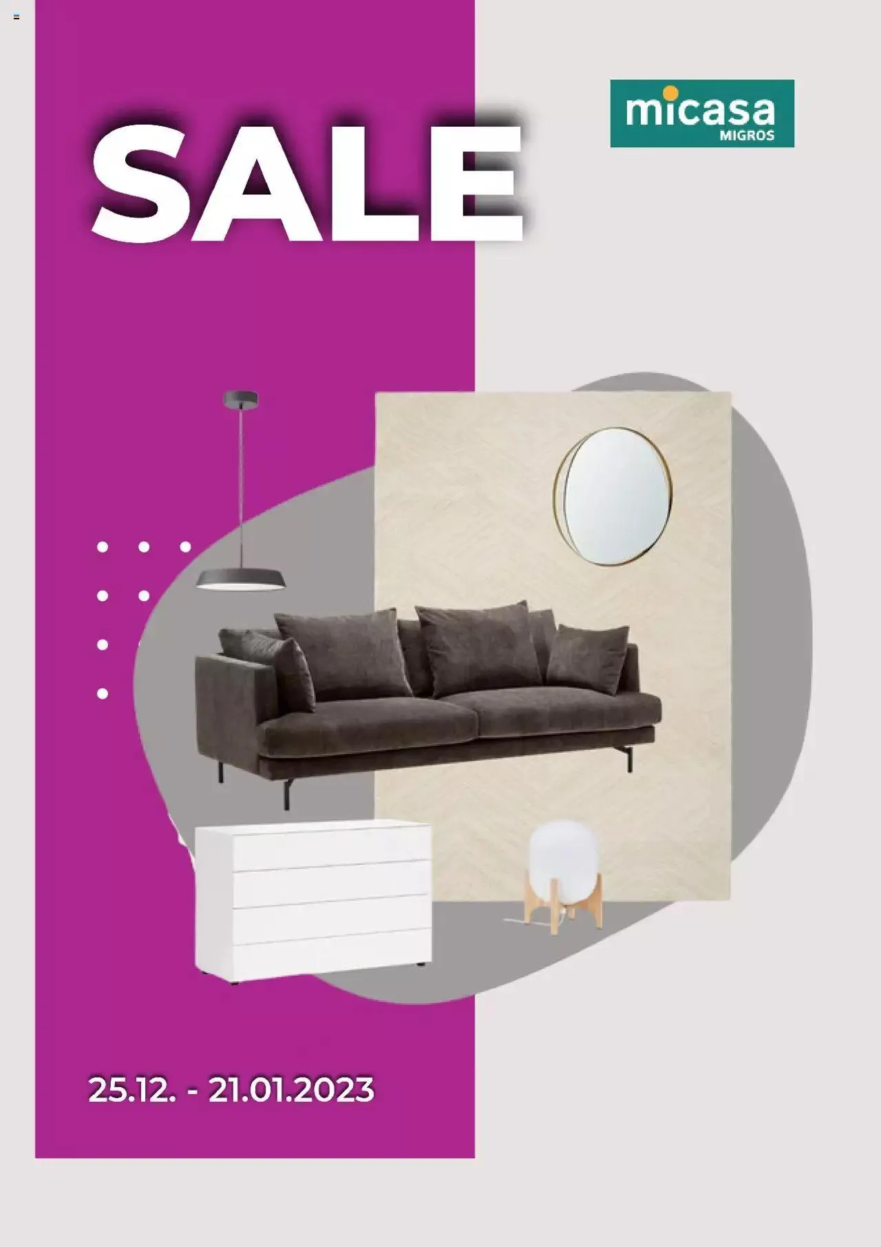 micasa Aktionen von 25. Dezember bis 21. Januar 2024 - Prospekt seite