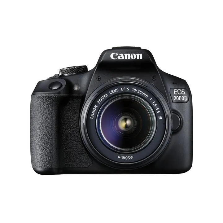 CANON EOS 2000D + EF-S 18-55mm III + EF 75-300mm III Kit (24.1 MP)