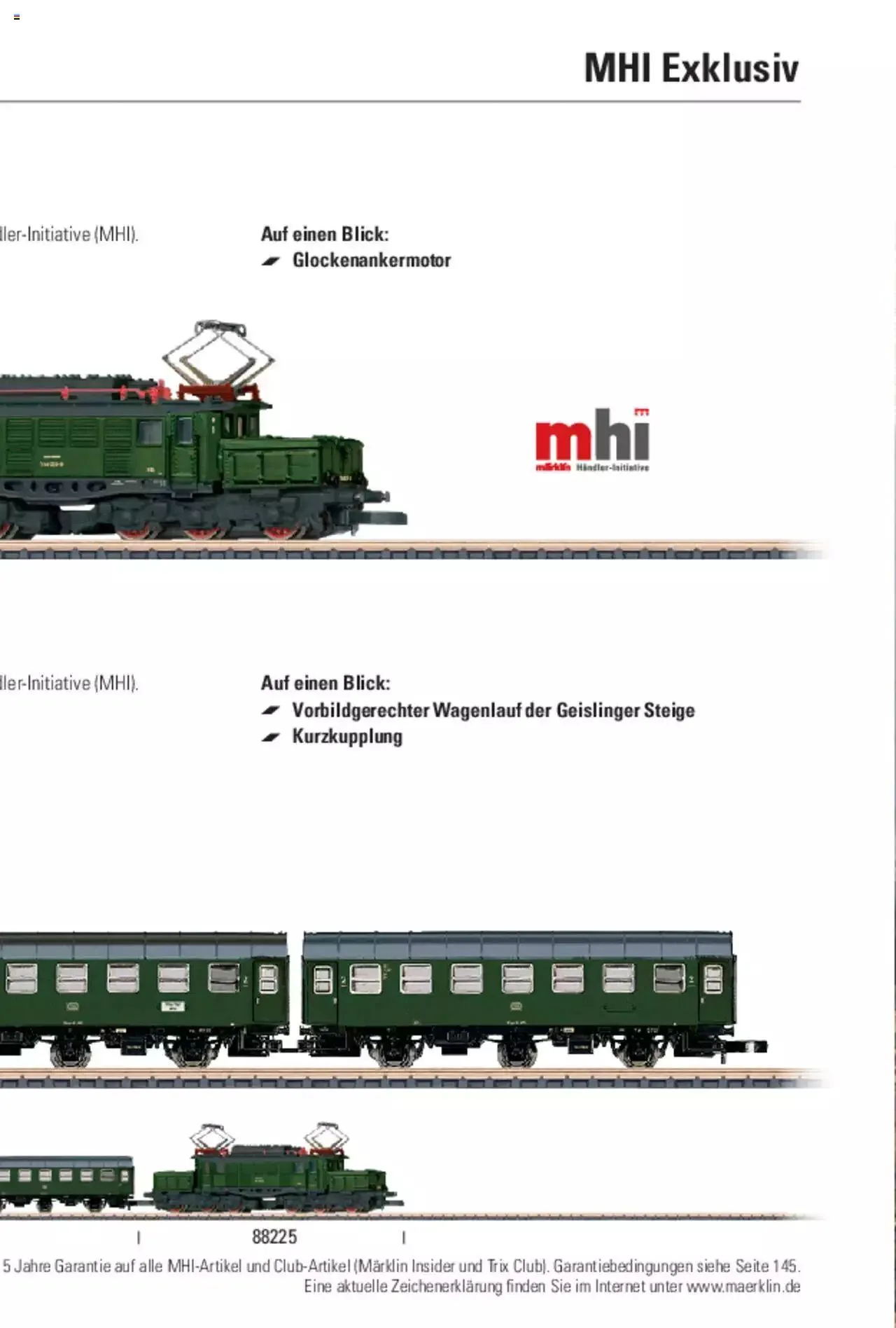 Conrad - Märklin Neuheiten 2022 von 28. März bis 31. Dezember 2023 - Prospekt seite  224