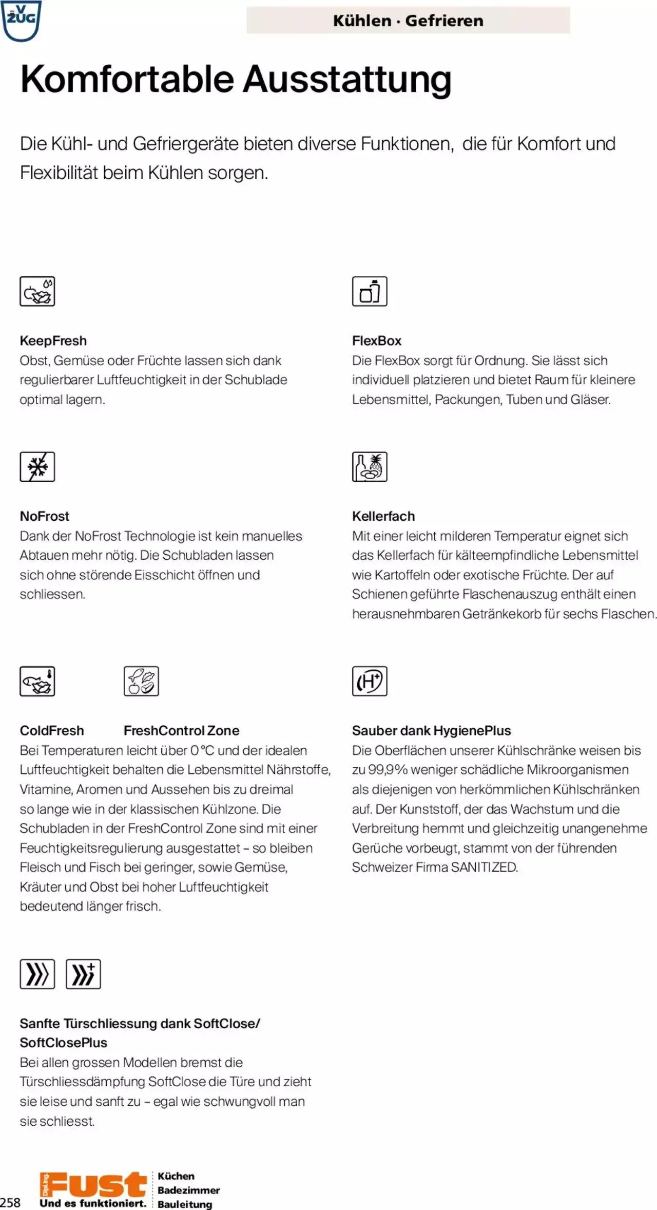 Fust - Küchenmagazin - Riesenauswahl von 22. Februar bis 31. Dezember 2023 - Prospekt seite 258