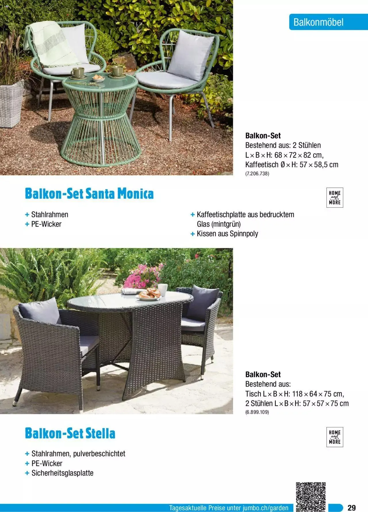 Jumbo Gartenmobelbroschure 2024 von 29. Januar bis 31. Dezember 2024 - Prospekt seite  29