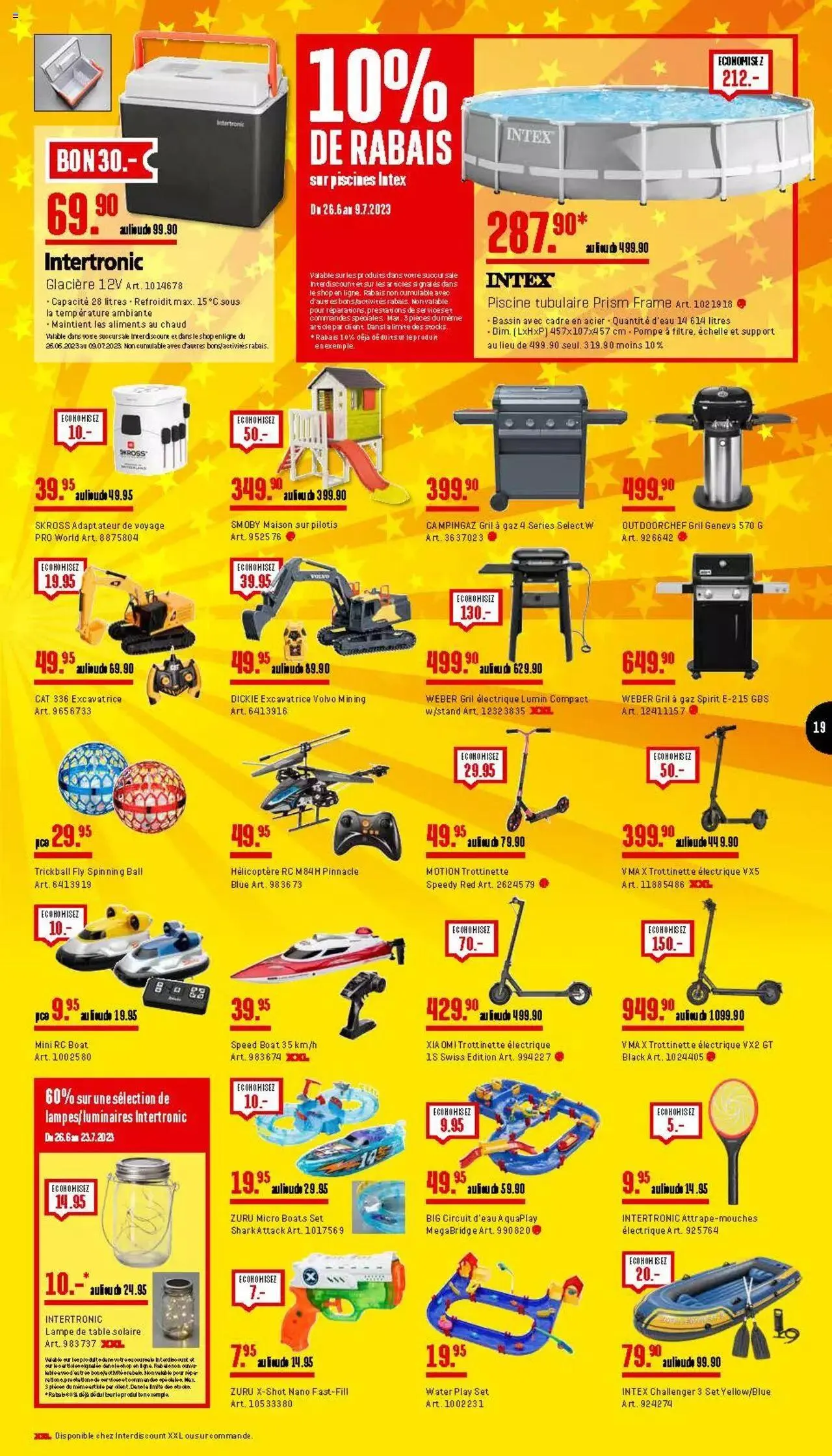 Interdiscount Aktionen FR von 26. Juni bis 31. Dezember 2023 - Prospekt seite 19