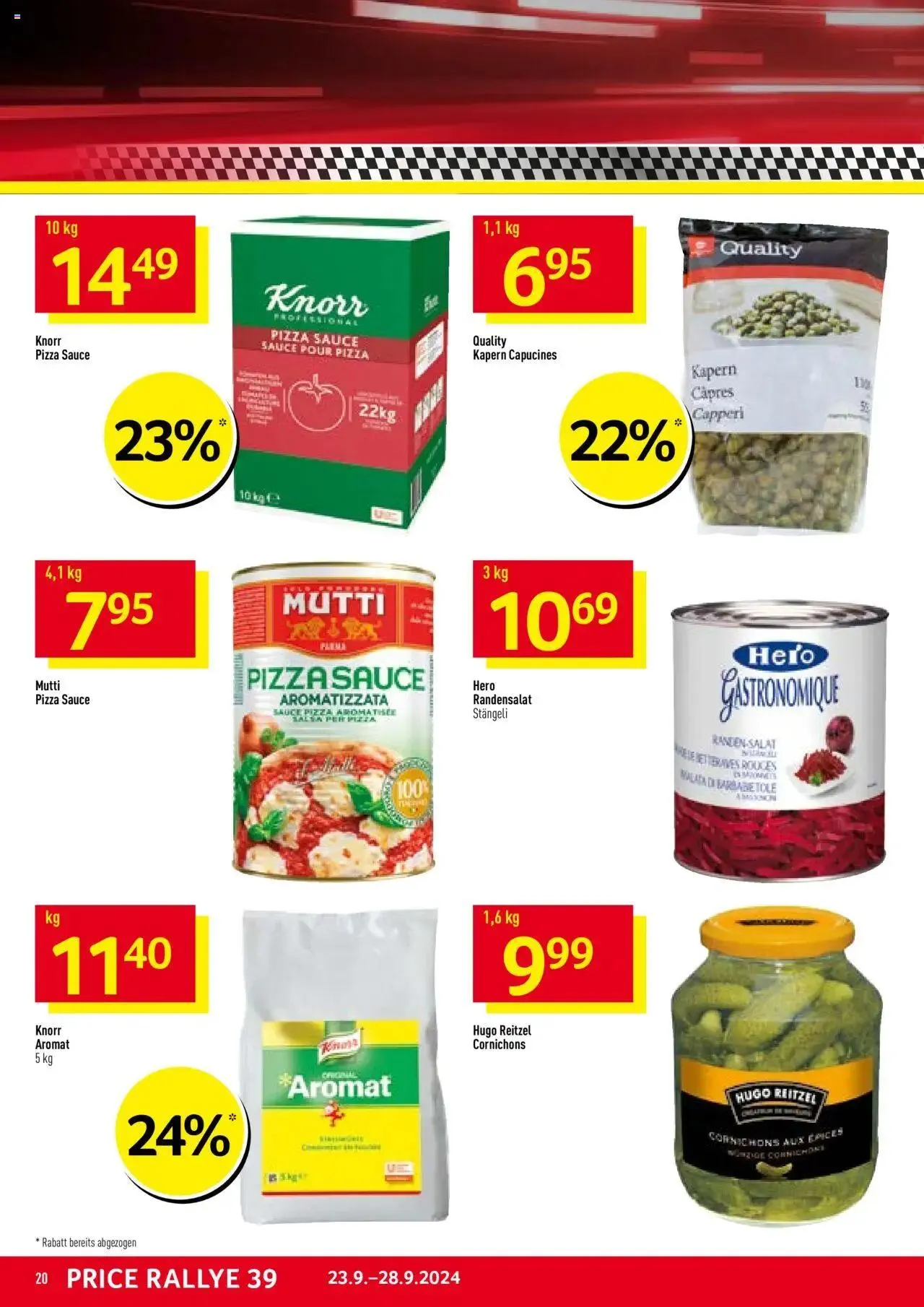 Prodega Aktionen von 23. September bis 28. September 2024 - Prospekt seite  20