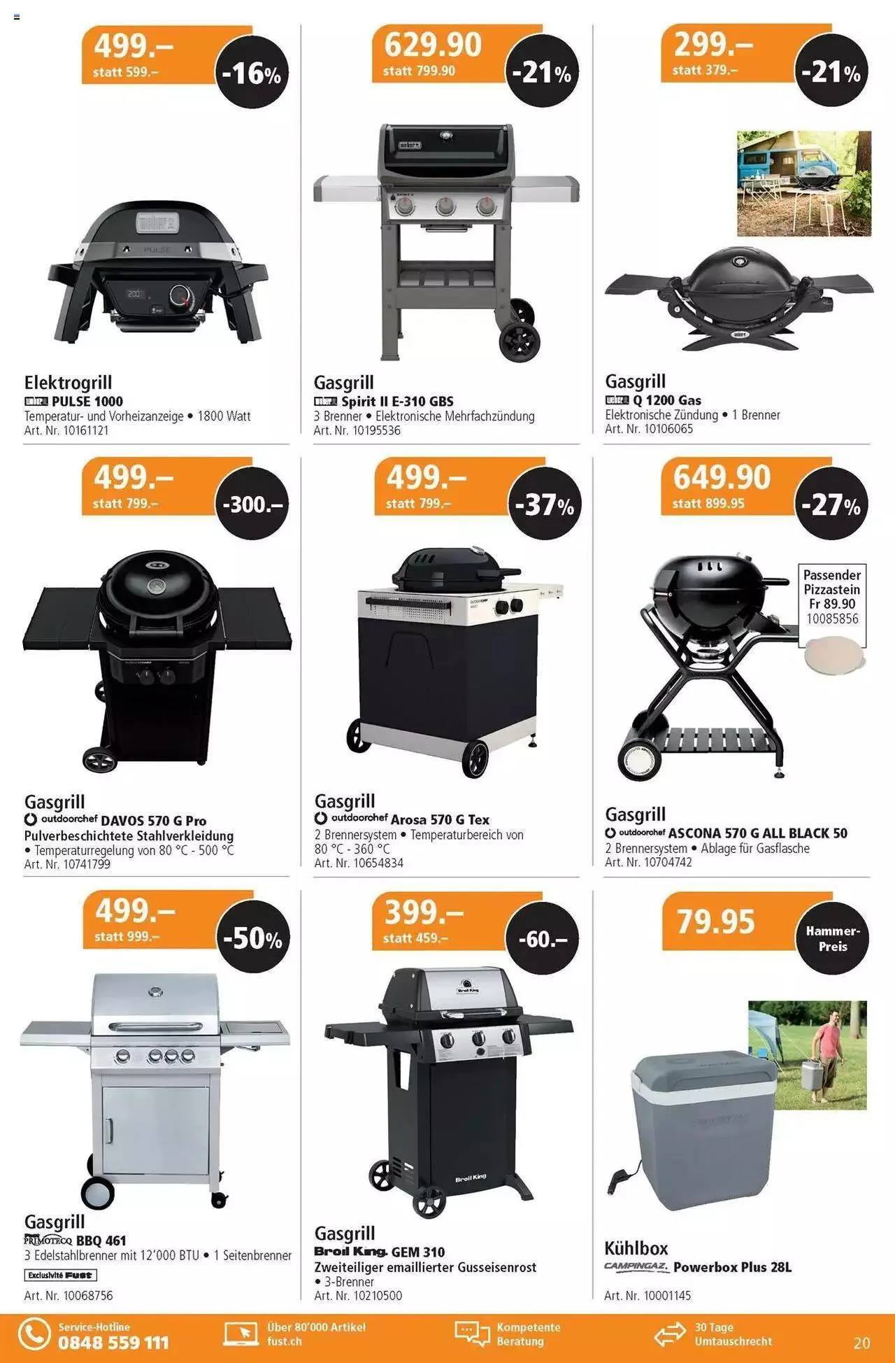 Fust Aktionen von 30. Mai bis 23. Juni 2024 - Prospekt seite 20