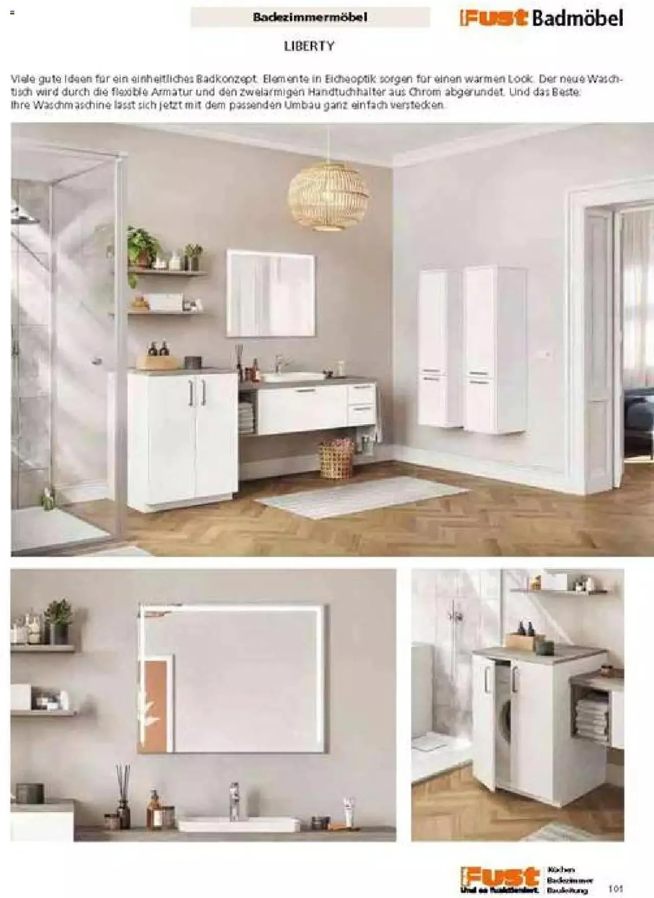 Fust Badezimmermagazin von 17. April bis 31. Dezember 2023 - Prospekt seite 101
