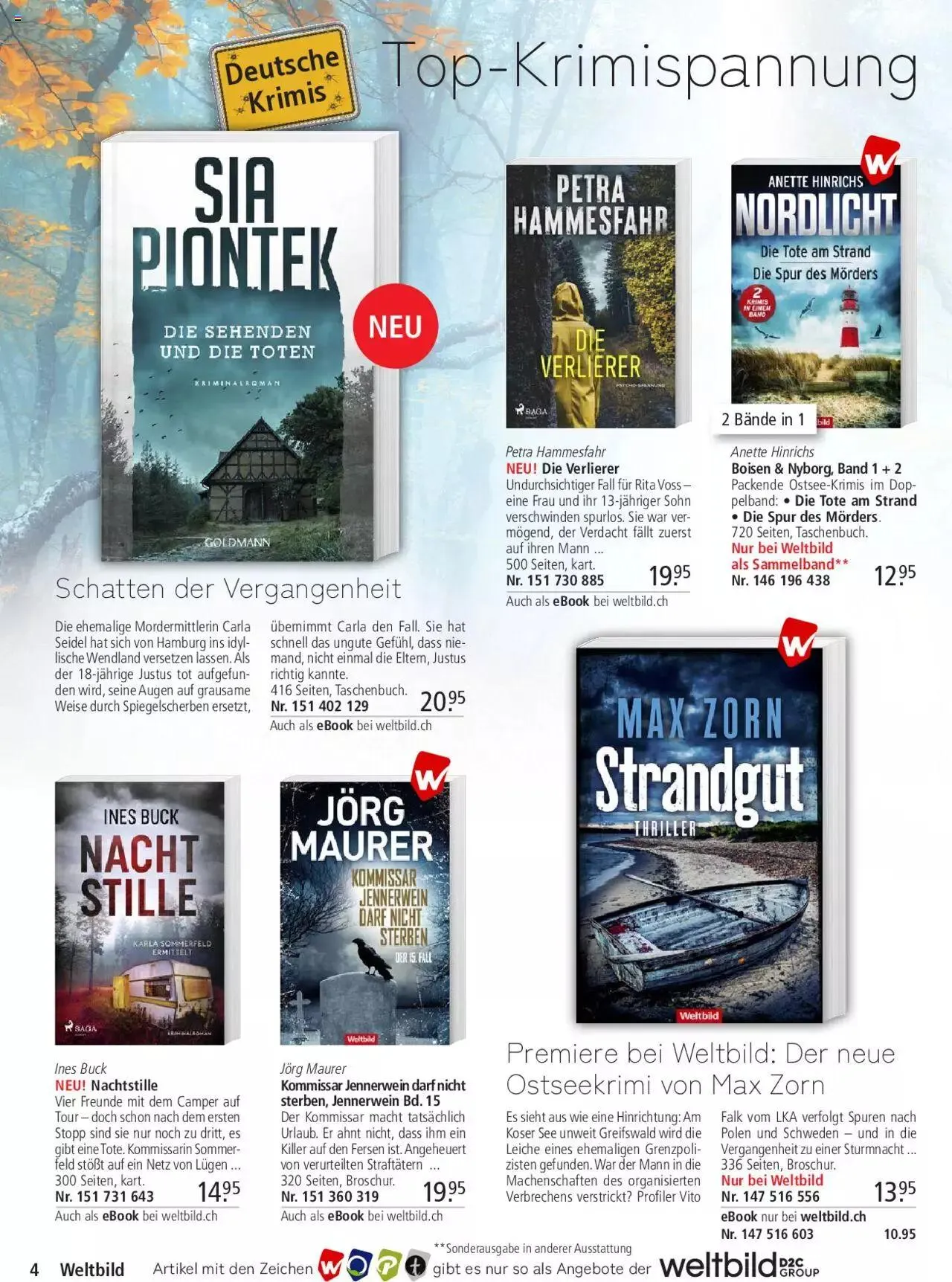 Weltbild Aktionen von 24. Mai bis 31. Dezember 2024 - Prospekt seite  4