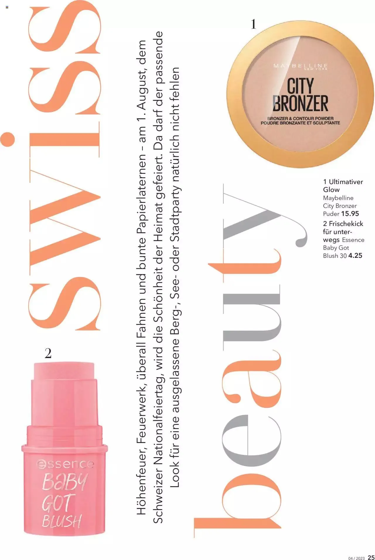 Coop Aktionen Beauty & Life von 1. August bis 31. Dezember 2023 - Prospekt seite  25