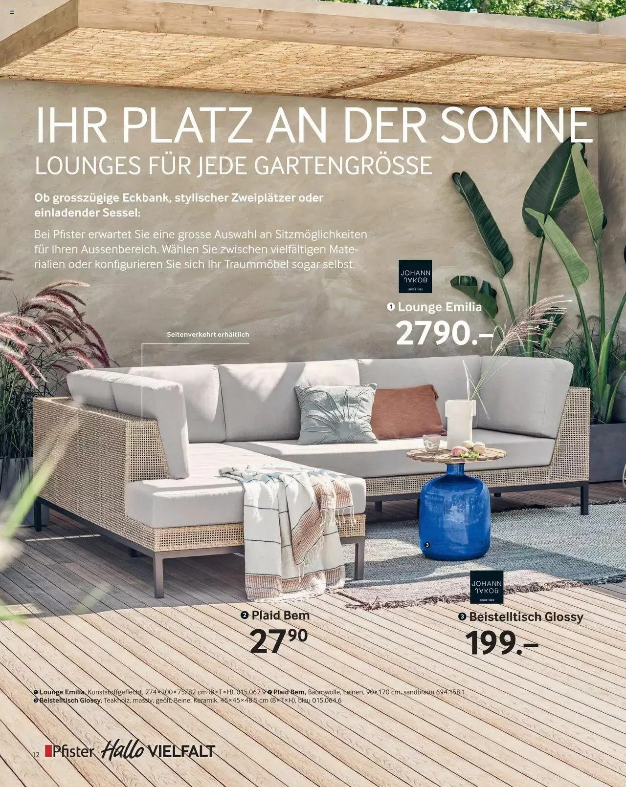 Pfister Aktionen Garten 2023 von 23. Februar bis 31. Dezember 2023 - Prospekt seite  12