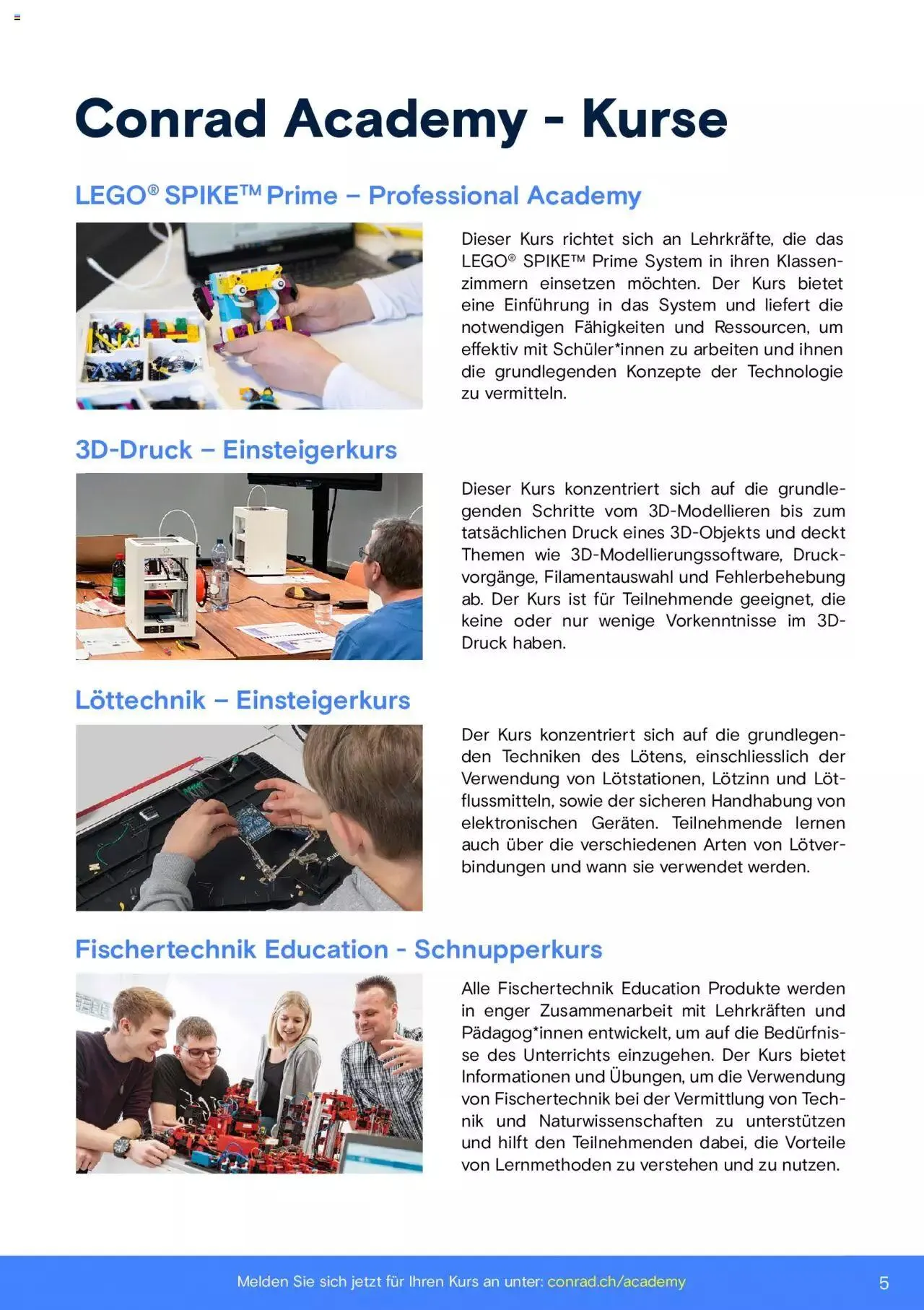 Conrad Education von 16. Mai bis 31. Dezember 2023 - Prospekt seite  5