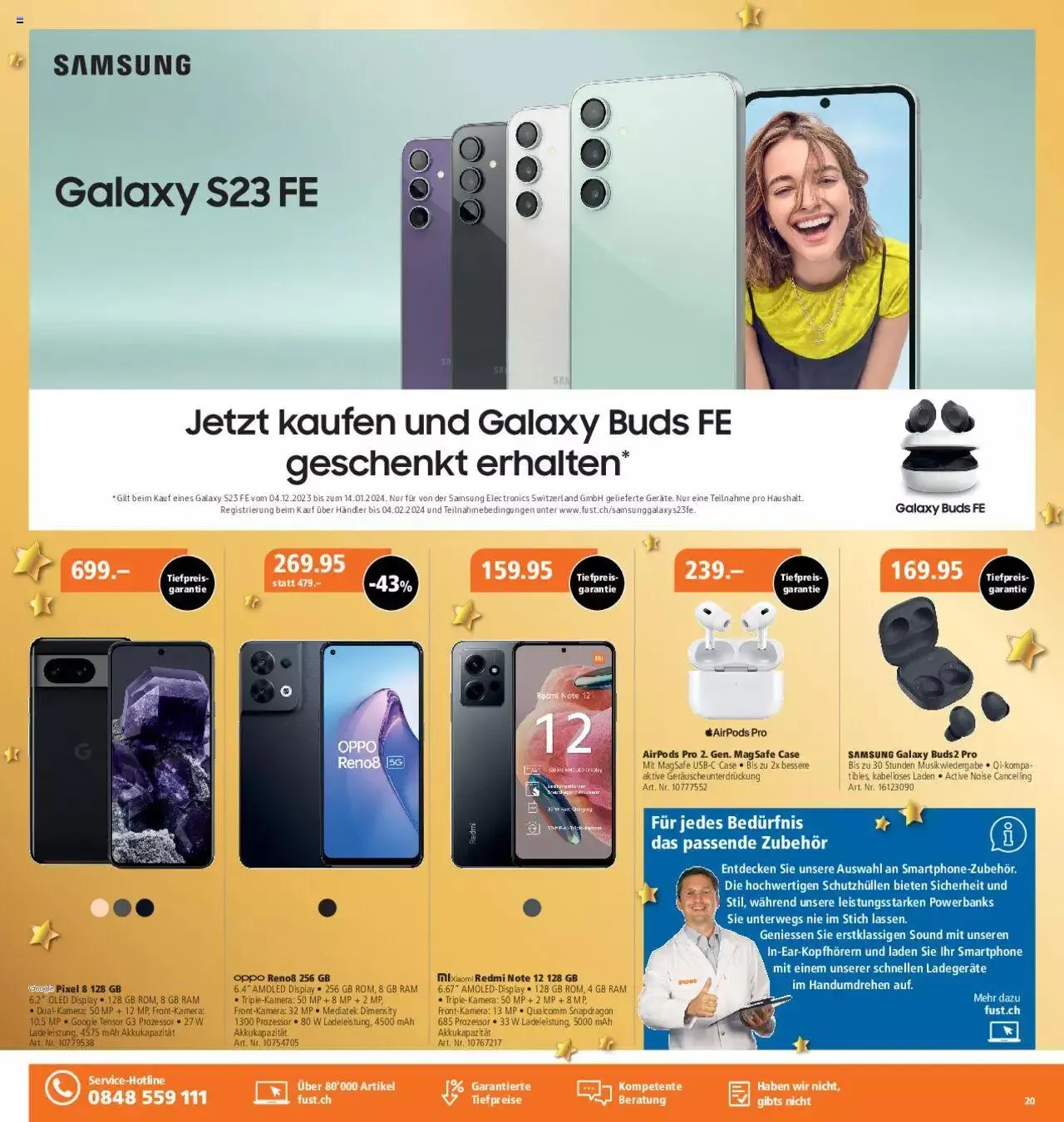 Fust Aktionen von 4. Dezember bis 10. Dezember 2023 - Prospekt seite 20