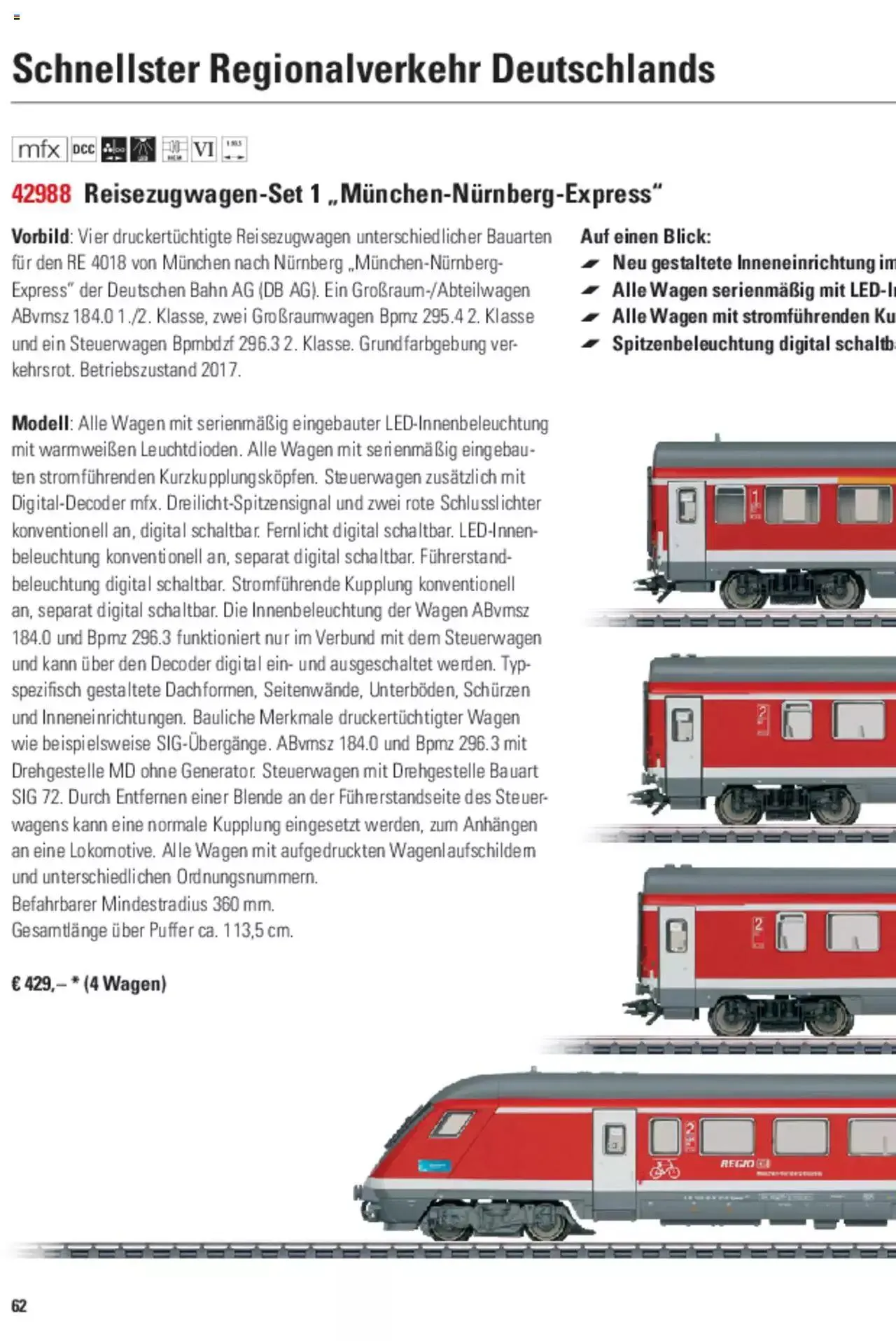 Conrad - Märklin Neuheiten 2022 von 28. März bis 31. Dezember 2023 - Prospekt seite  127