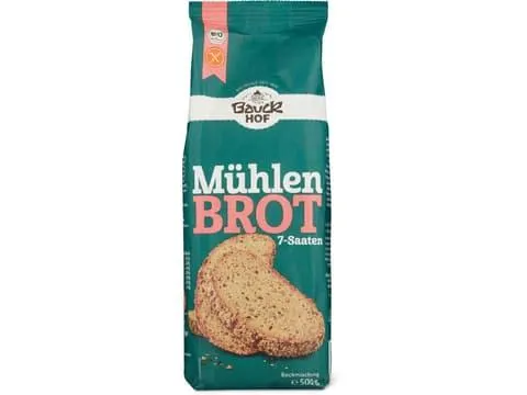 Bauckhof · Brotmehlmischung · 7-Saaten