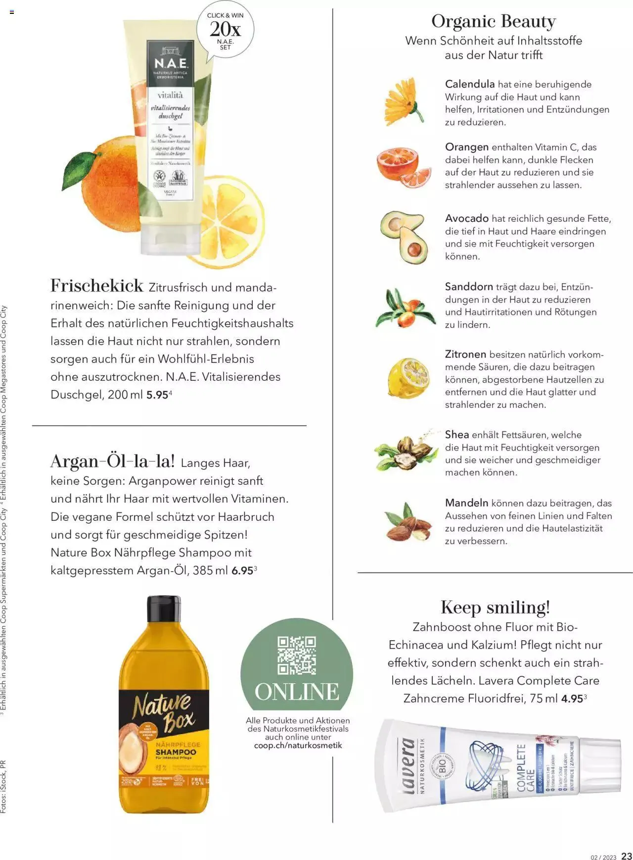 Coop Beauty & Life von 3. April bis 31. Dezember 2023 - Prospekt seite  23