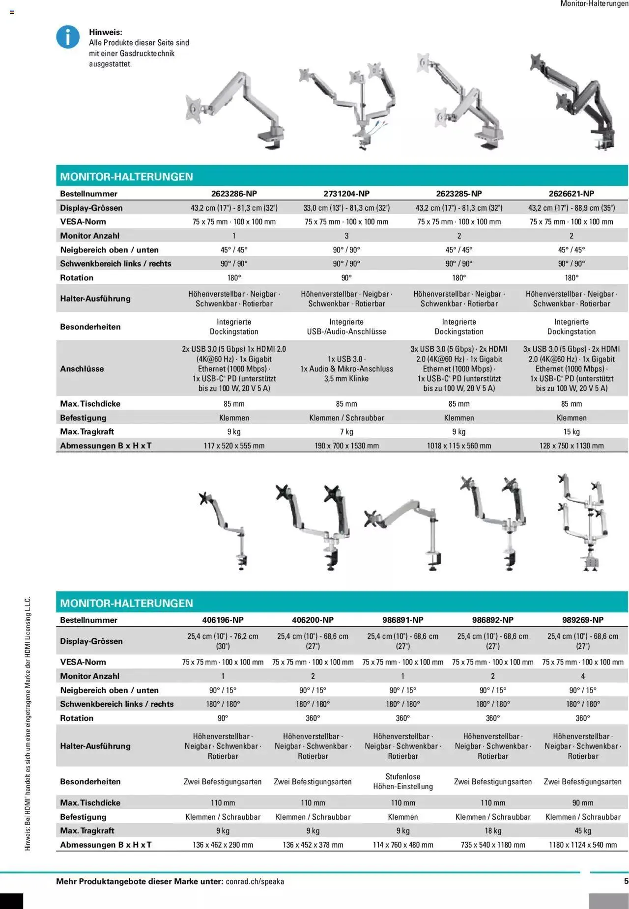 Conrad Halter Systeme von 5. September bis 31. Dezember 2024 - Prospekt seite  5
