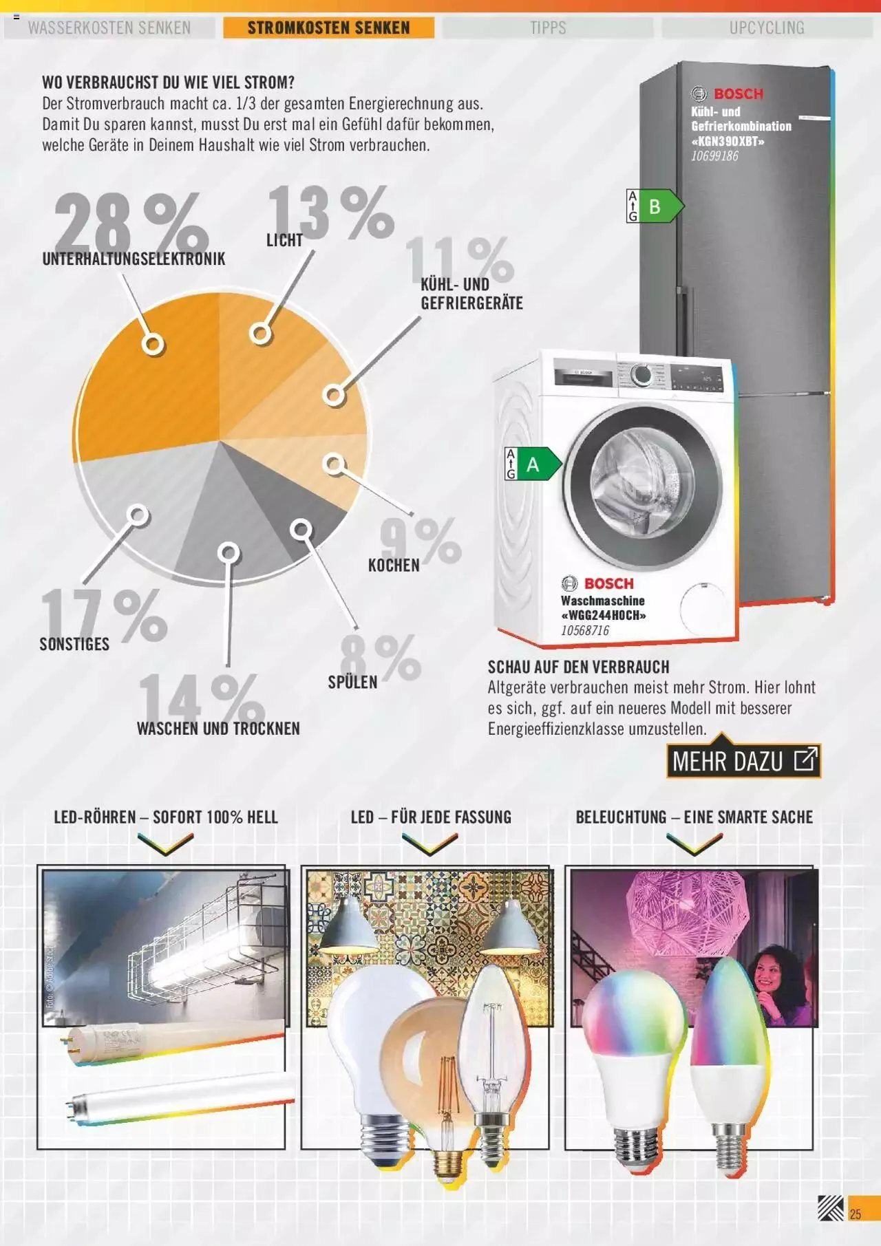 Hornbach Aktionen von 16. August bis 31. Dezember 2023 - Prospekt seite 25