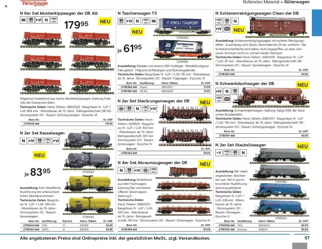 Conrad Modellbahn Katalog 2023/24 von 5. September bis 31. Dezember 2023 - Prospekt seite  59
